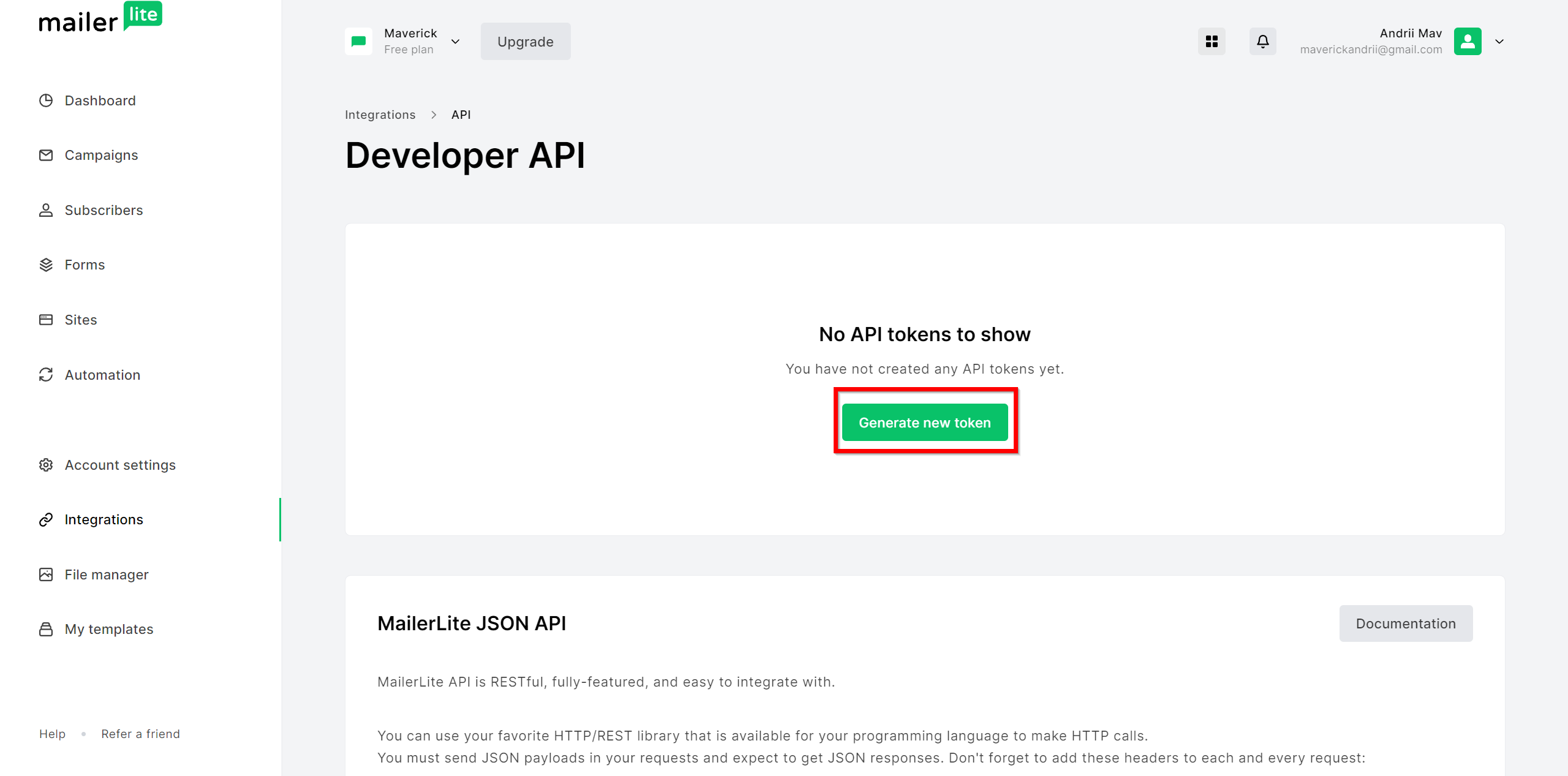 How to Connect Webhooks with MailerLite | Data Destination account connection How to Connect Webhooks with MailerLite | Data Destination account connection