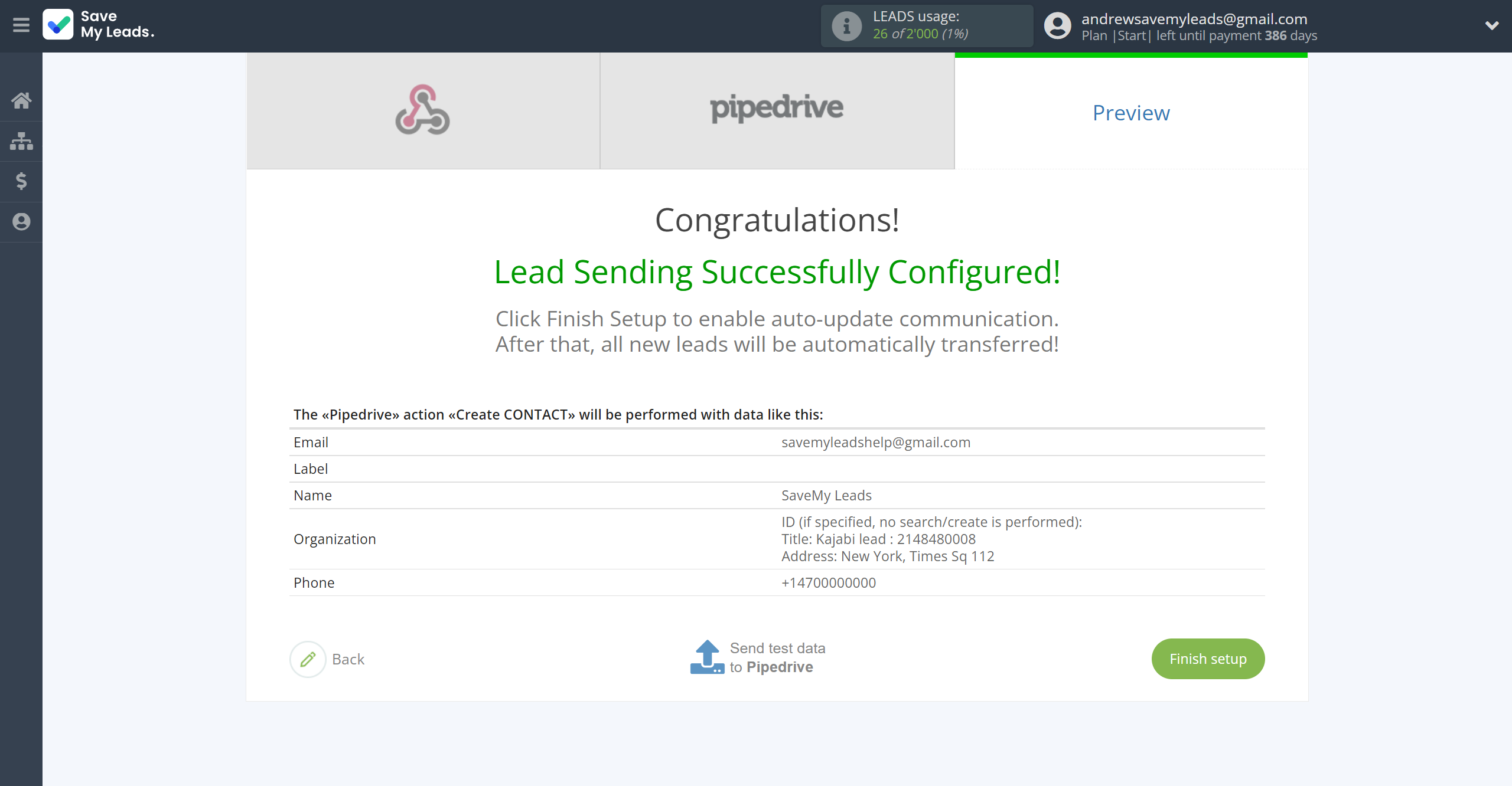 How to Connect Webhooks with Pipedrive Create Contacts | Test data How to Connect Webhooks with Pipedrive Create Contacts | Test data