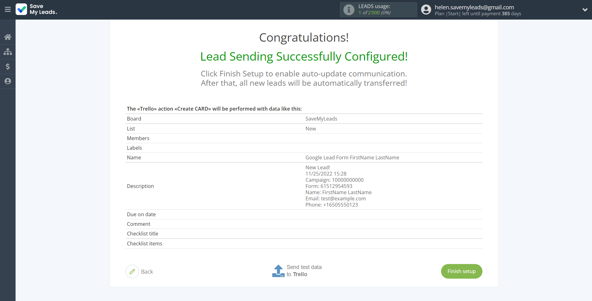How to Connect Google Lead Form with Trello | Test data How to Connect Google Lead Form with Trello | Test data