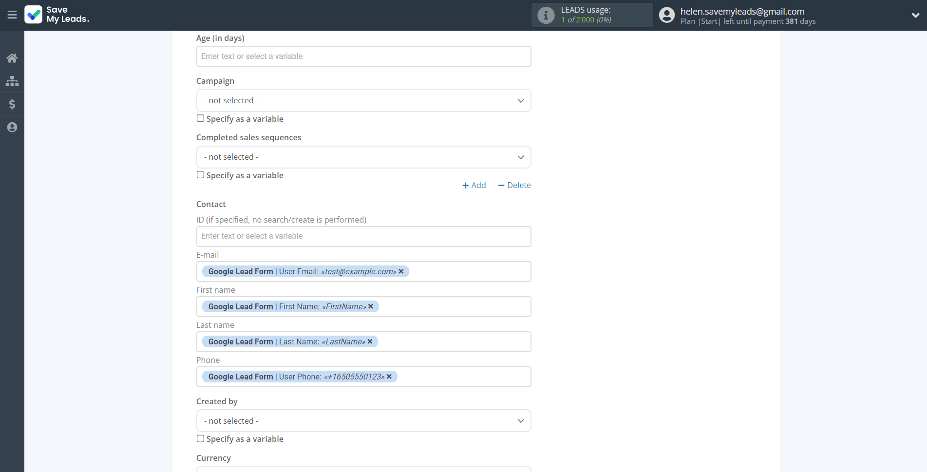 How to Connect Google Lead Form with Freshworks Create Deal | Assigning fields How to Connect Google Lead Form with Freshworks Create Deal | Assigning fields
