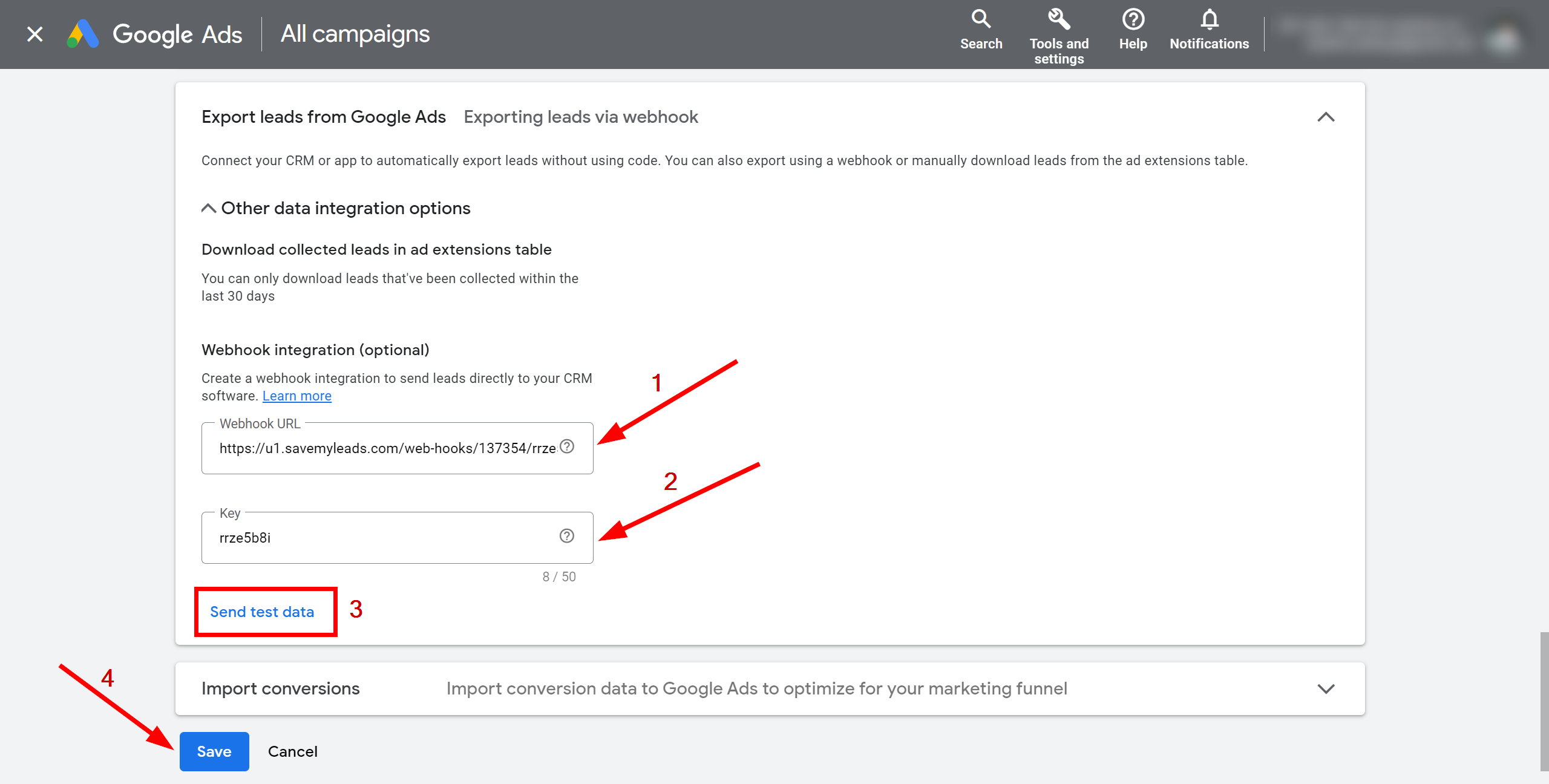 How to Connect Google Lead Form with MessageWhiz | Data Source account connection How to Connect Google Lead Form with MessageWhiz | Data Source account connection