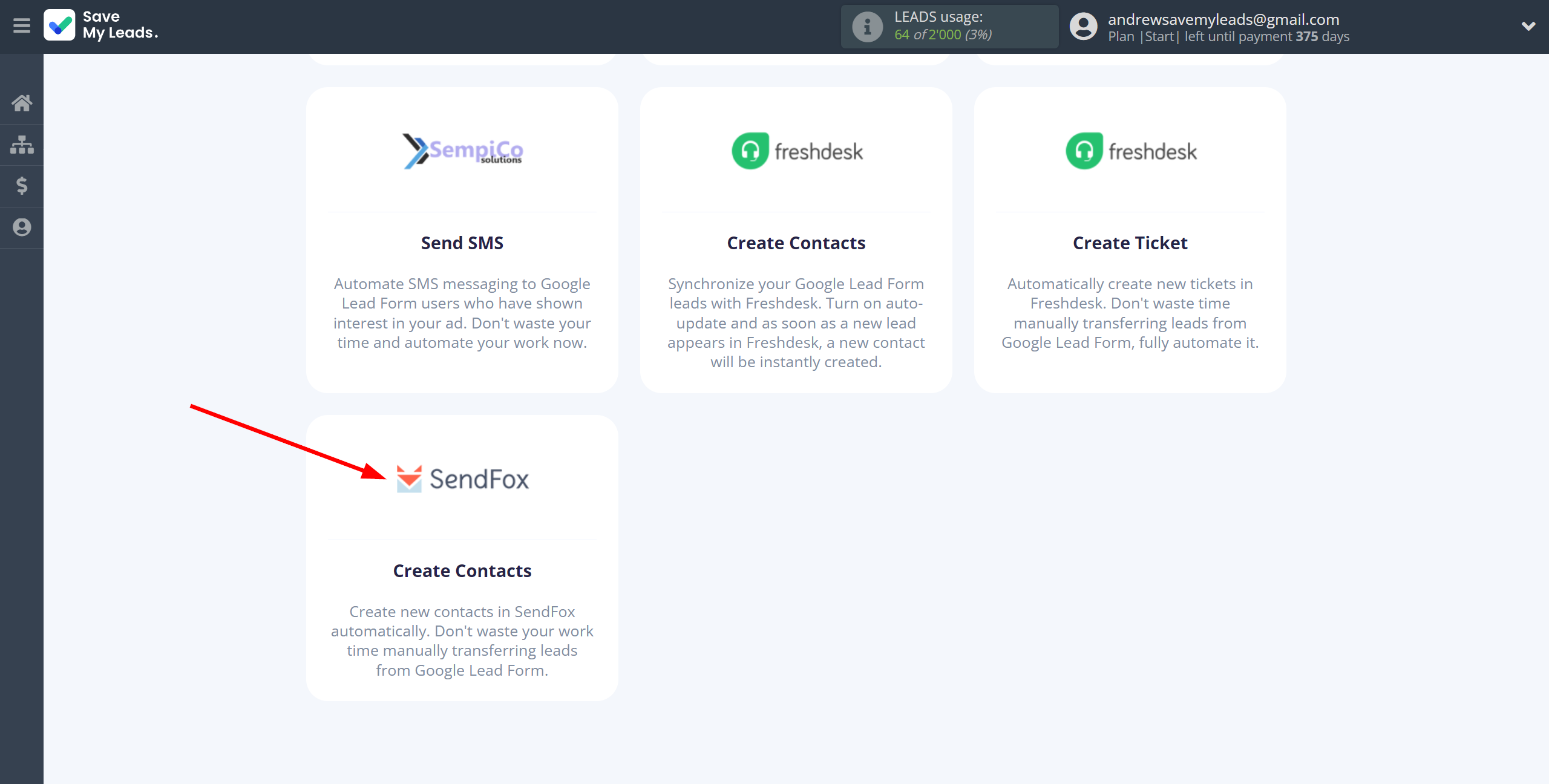 How to Connect Google Lead Form with SendFox | Data Destination system selection How to Connect Google Lead Form with SendFox | Data Destination system selection