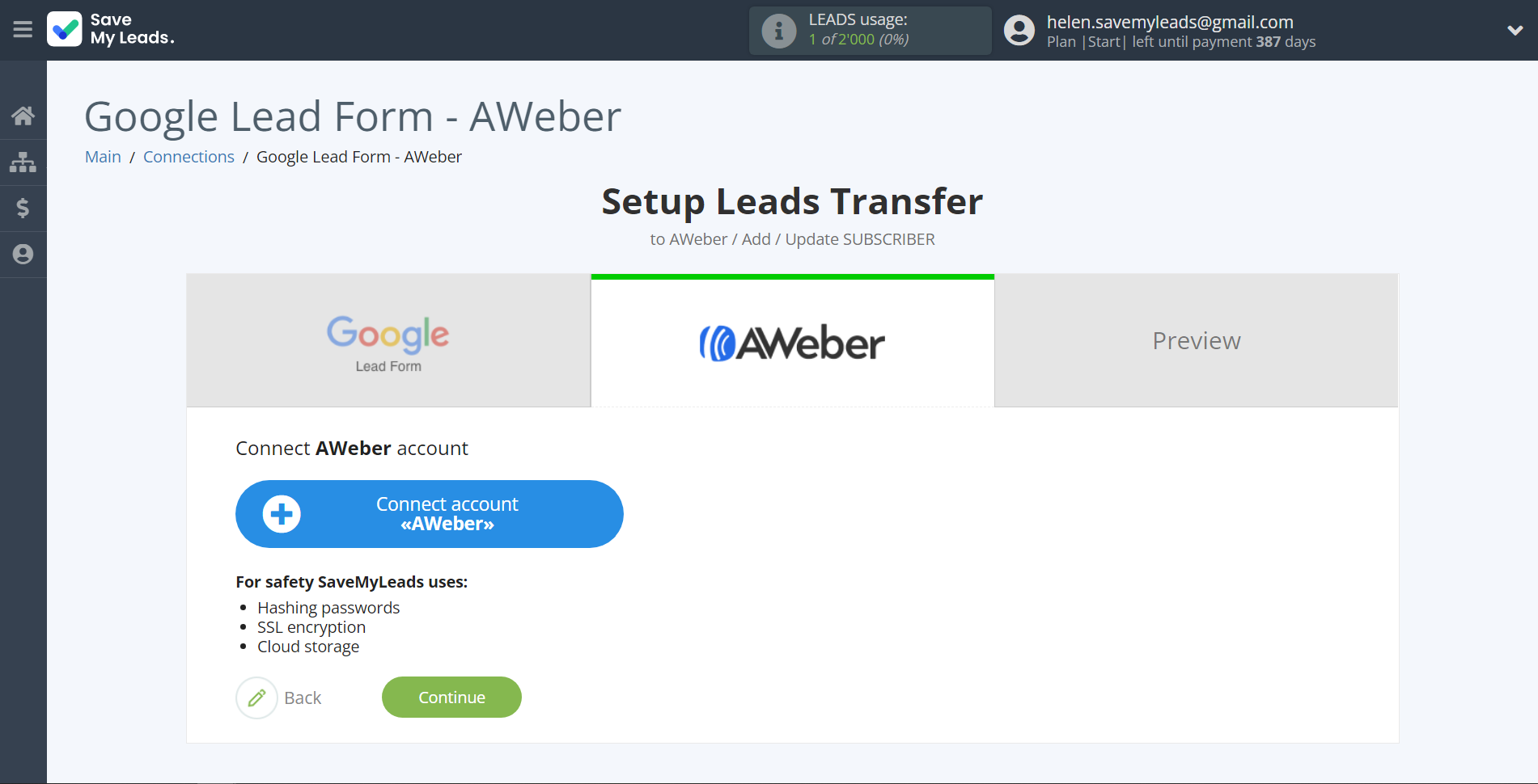 How to Connect Google Lead Form with AWeber | Data Destination account connection How to Connect Google Lead Form with AWeber | Data Destination account connection