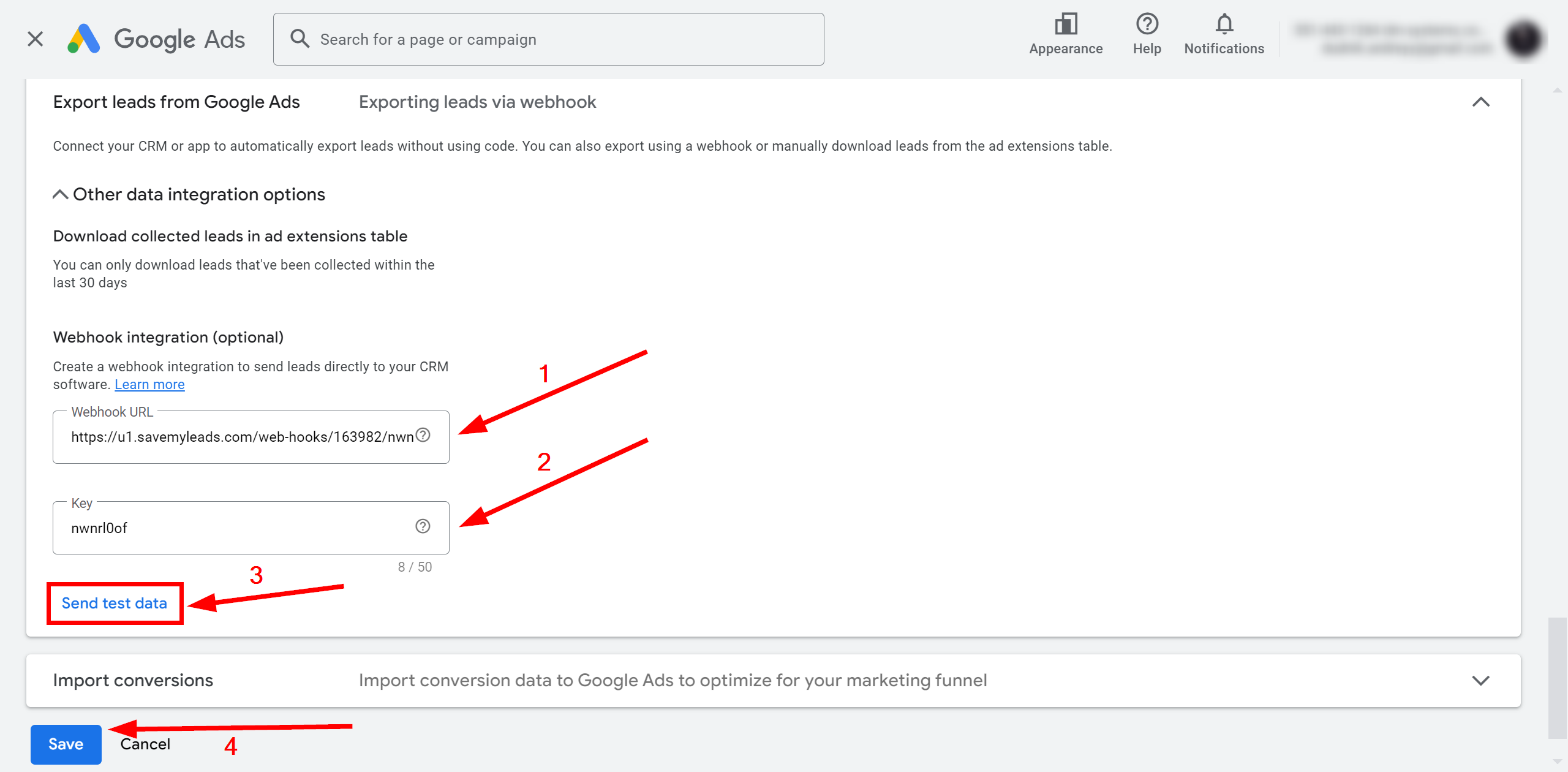How to Connect Google Lead Form with Webhooks (Custom) | Data Source account connection How to Connect Google Lead Form with Webhooks (Custom) | Data Source account connection