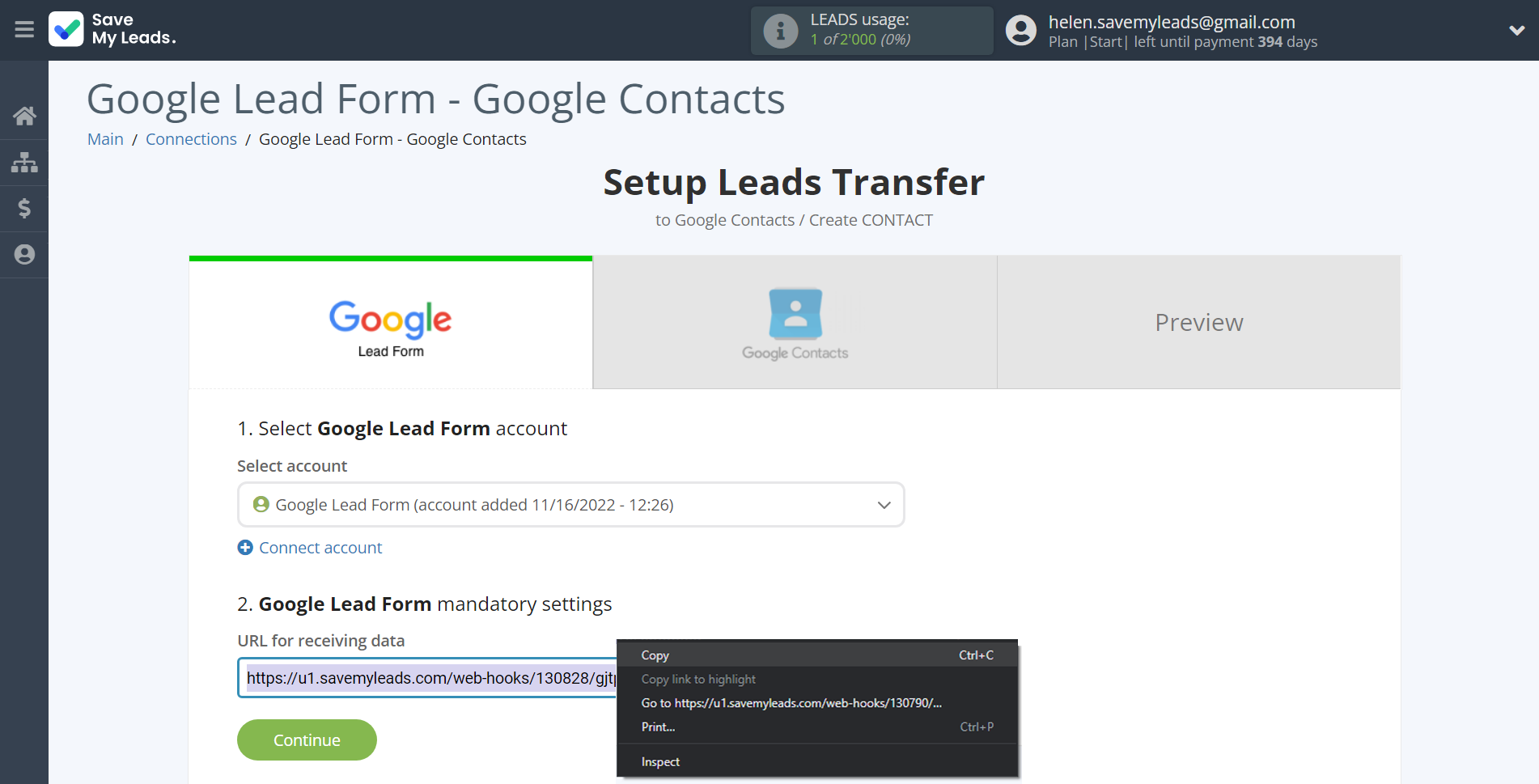How to Connect Google Lead Form with Google Contacts | Data Source account connection How to Connect Google Lead Form with Google Contacts | Data Source account connection