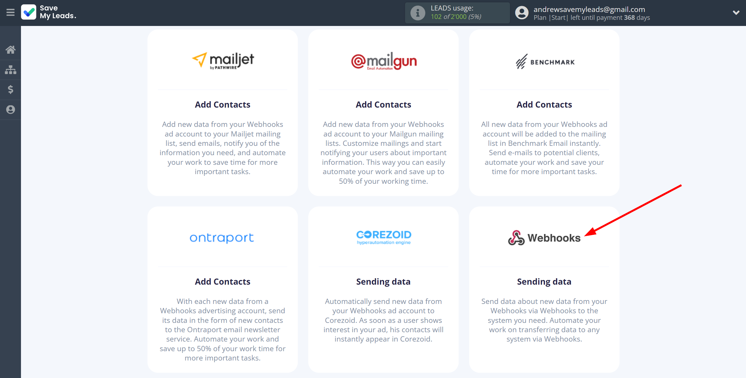 How to Connect Webhooks with Webhooks | Data Destination system selection How to Connect Webhooks with Webhooks | Data Destination system selection