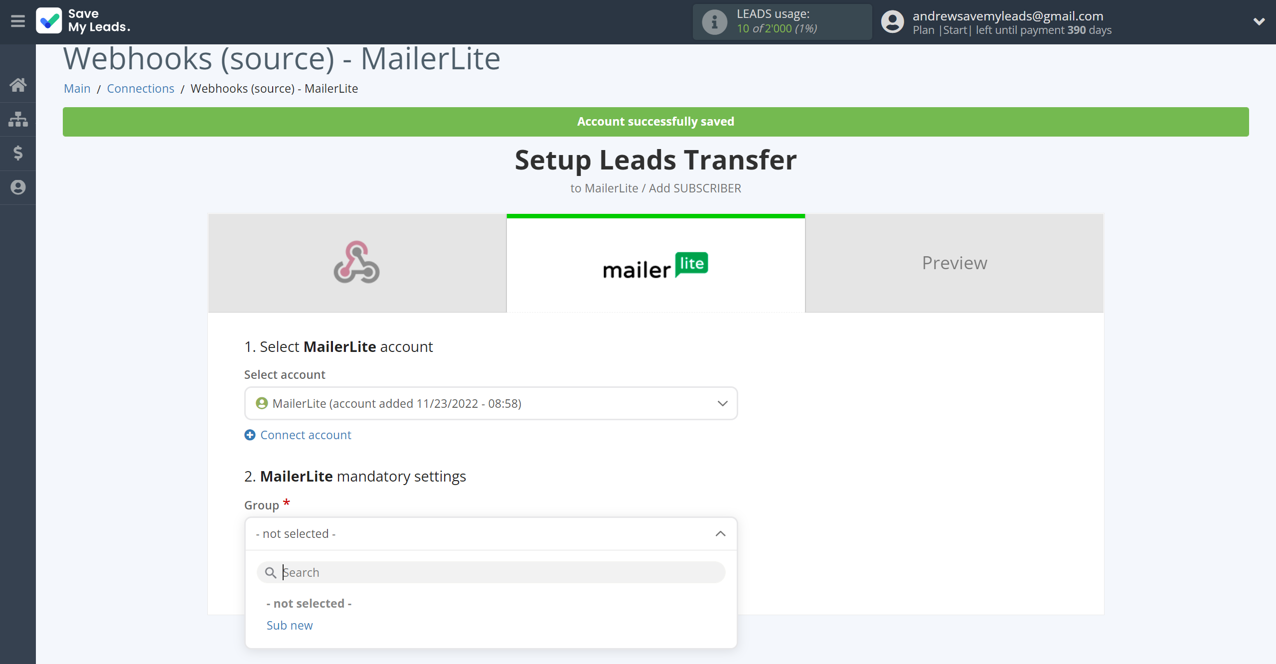 How to Connect Webhooks with MailerLite | Assigning fields How to Connect Webhooks with MailerLite | Assigning fields