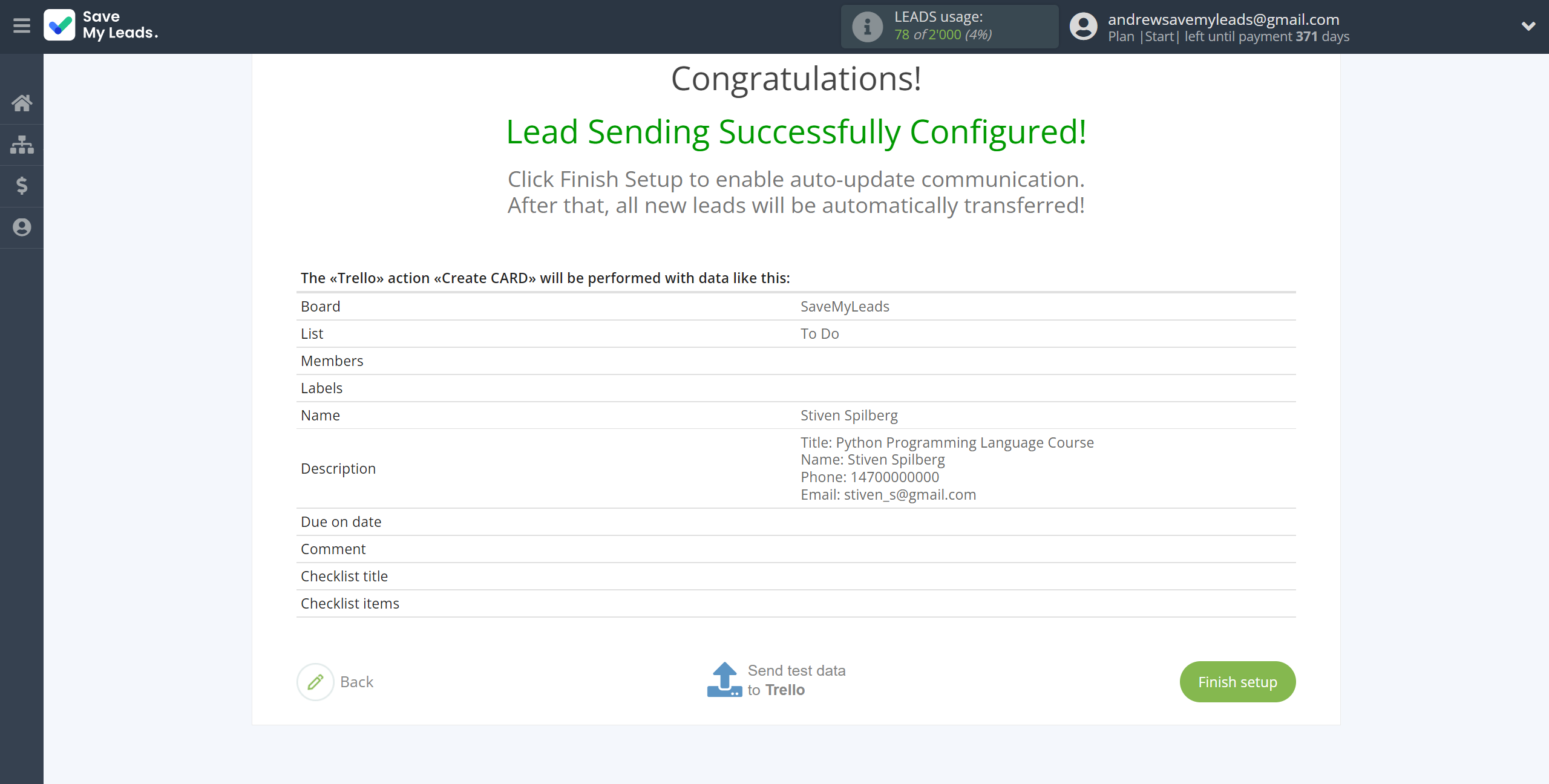 How to Connect Webhooks with Trello | Test data How to Connect Webhooks with Trello | Test data