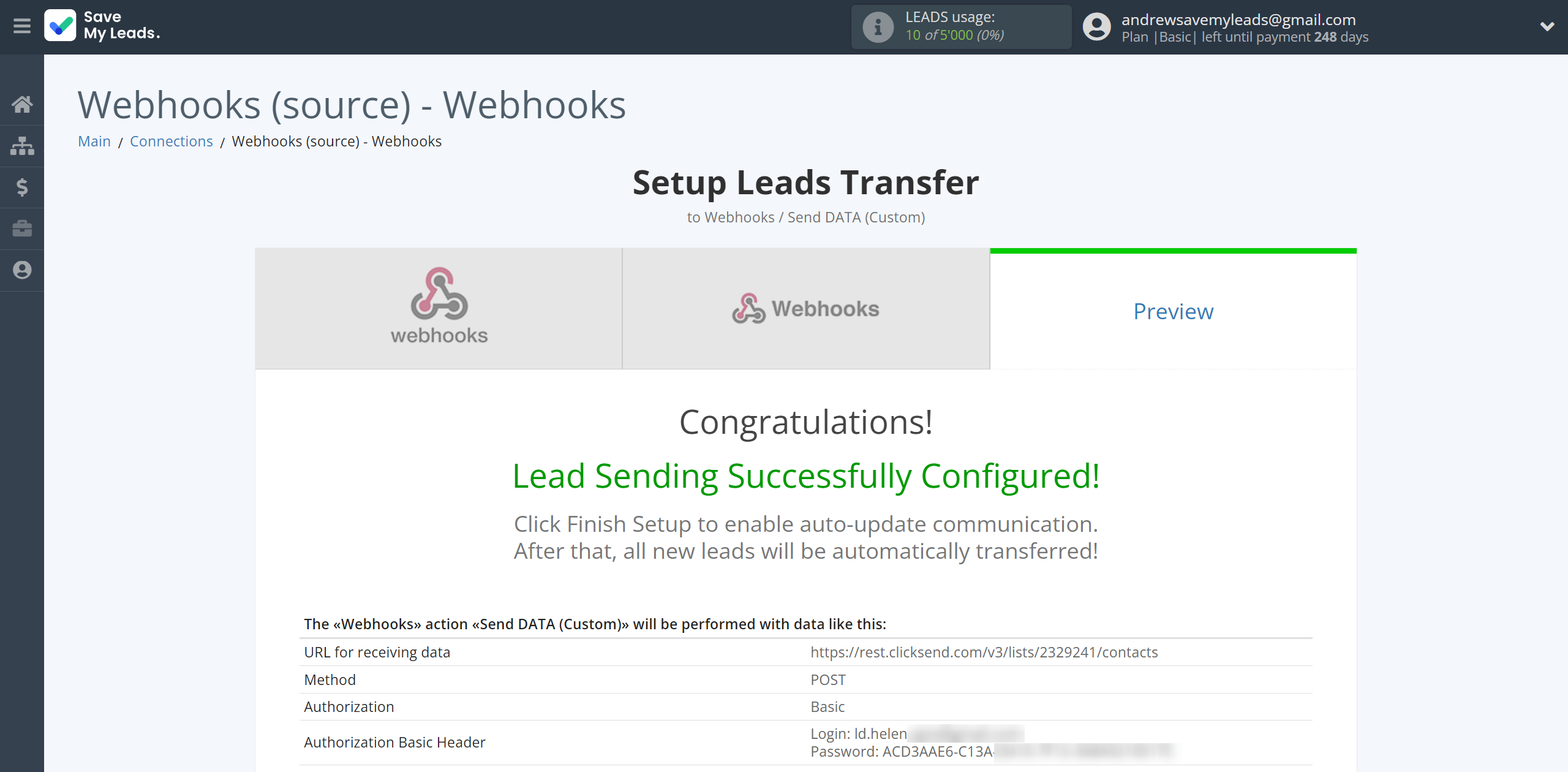How to Connect Webhooks with Webhooks (Custom) | Test data How to Connect Webhooks with Webhooks (Custom) | Test data