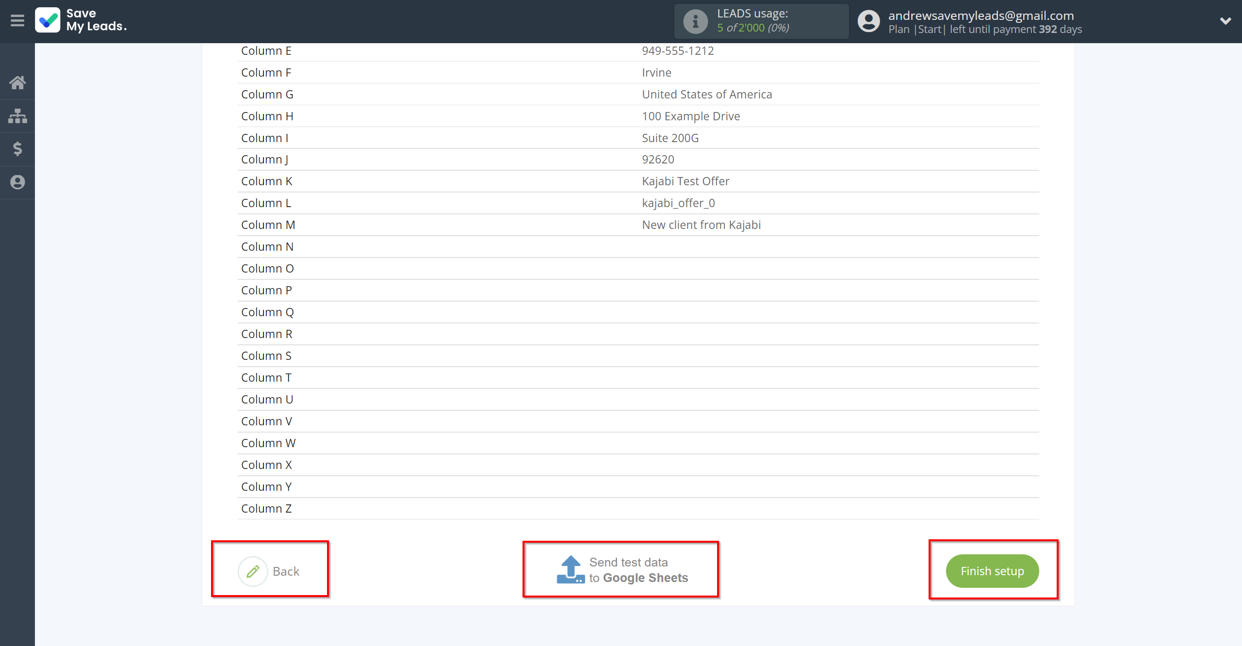 How to Connect Webhooks with Google Sheets | Test data How to Connect Webhooks with Google Sheets | Test data