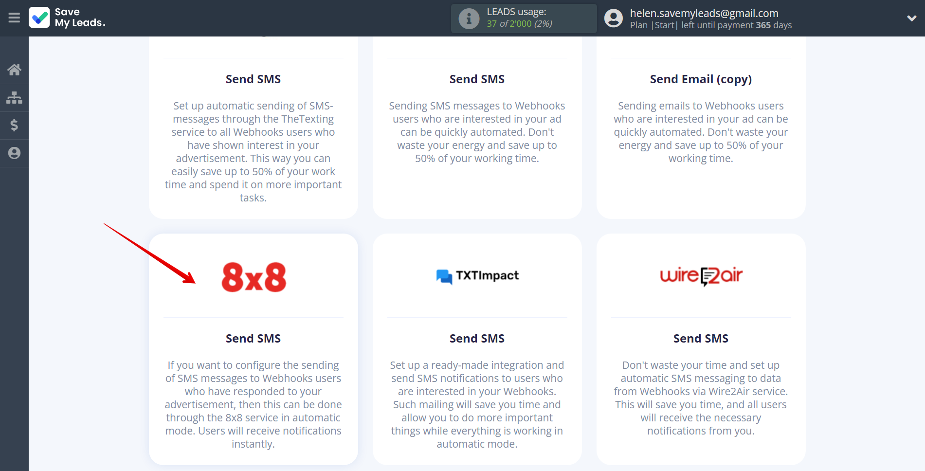 How to Connect Webhooks with 8x8 | Data Destination system selection How to Connect Webhooks with 8x8 | Data Destination system selection