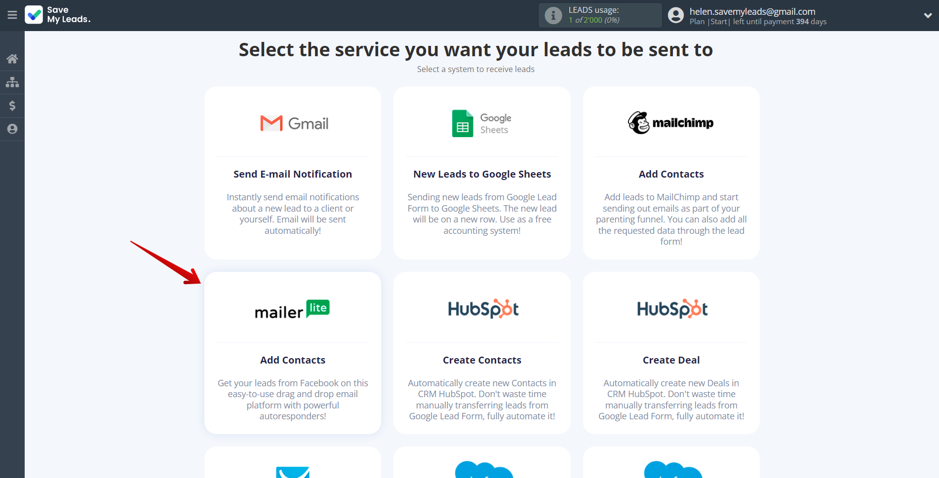 How to Connect Google Lead Form with MailerLite | Data Destination system selection How to Connect Google Lead Form with MailerLite | Data Destination system selection