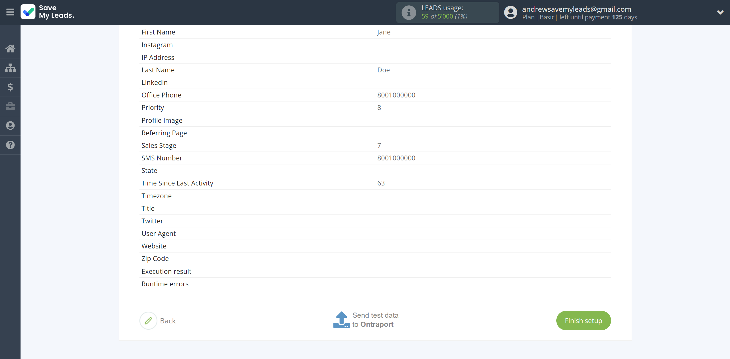 How to Connect TikTok with Ontraport | Test data How to Connect TikTok with Ontraport | Test data