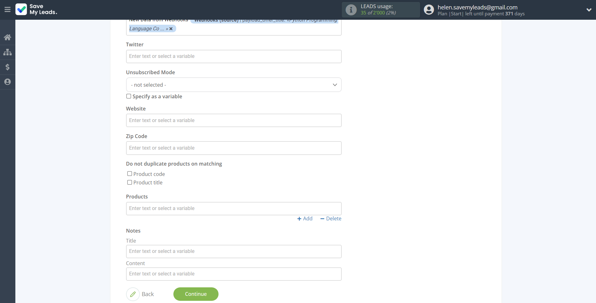 How to Connect Webhooks with Zoho CRM Create Leads | Assigning fields How to Connect Webhooks with Zoho CRM Create Leads | Assigning fields
