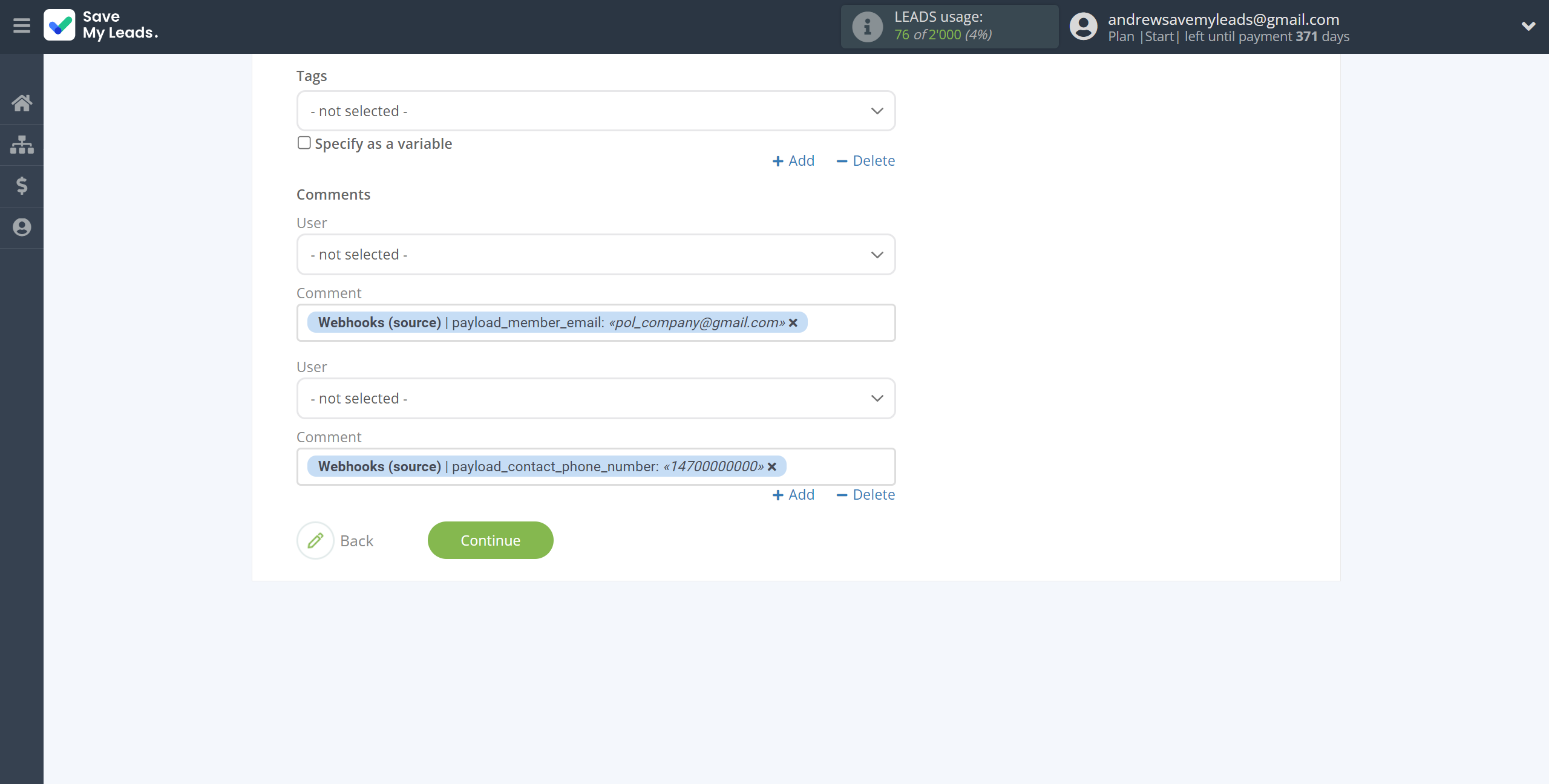 How to Connect Webhooks with MeisterTask | Assigning fields How to Connect Webhooks with MeisterTask | Assigning fields