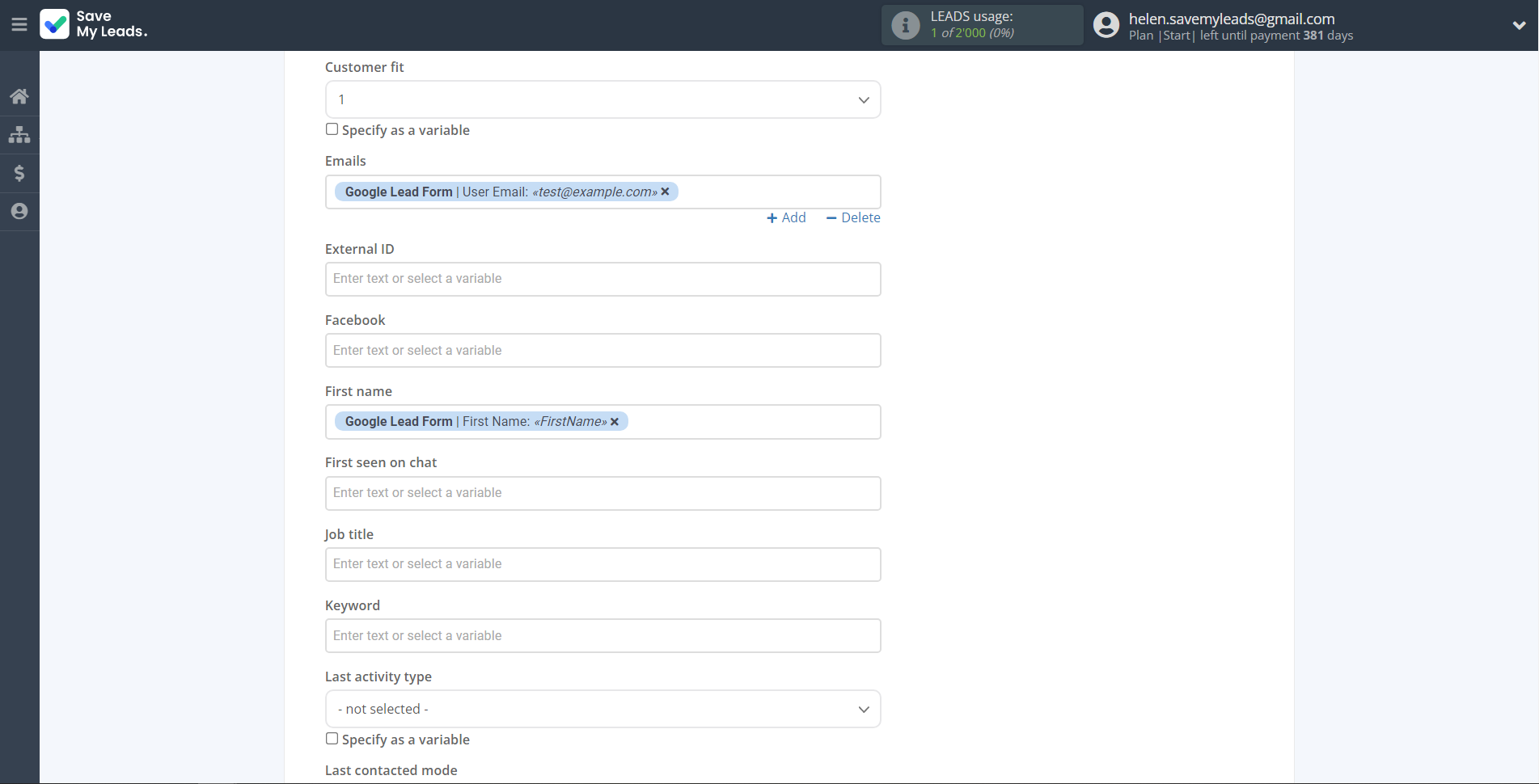 How to Connect Google Lead Form with Freshworks Create Contacts | Assigning fields How to Connect Google Lead Form with Freshworks Create Contacts | Assigning fields
