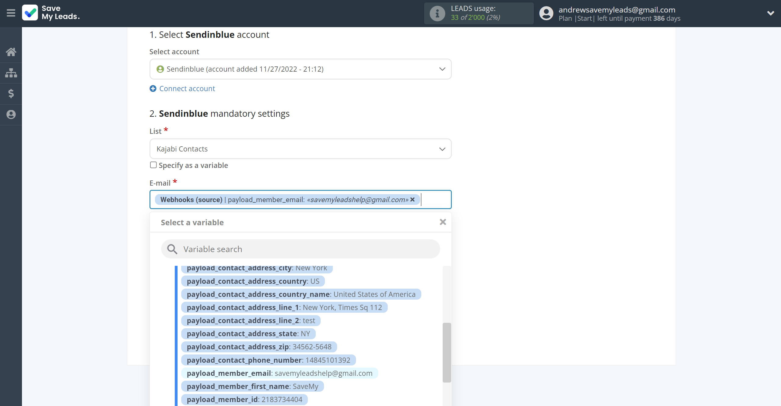 How to Connect Webhooks with Brevo | Assigning fields How to Connect Webhooks with Brevo | Assigning fields