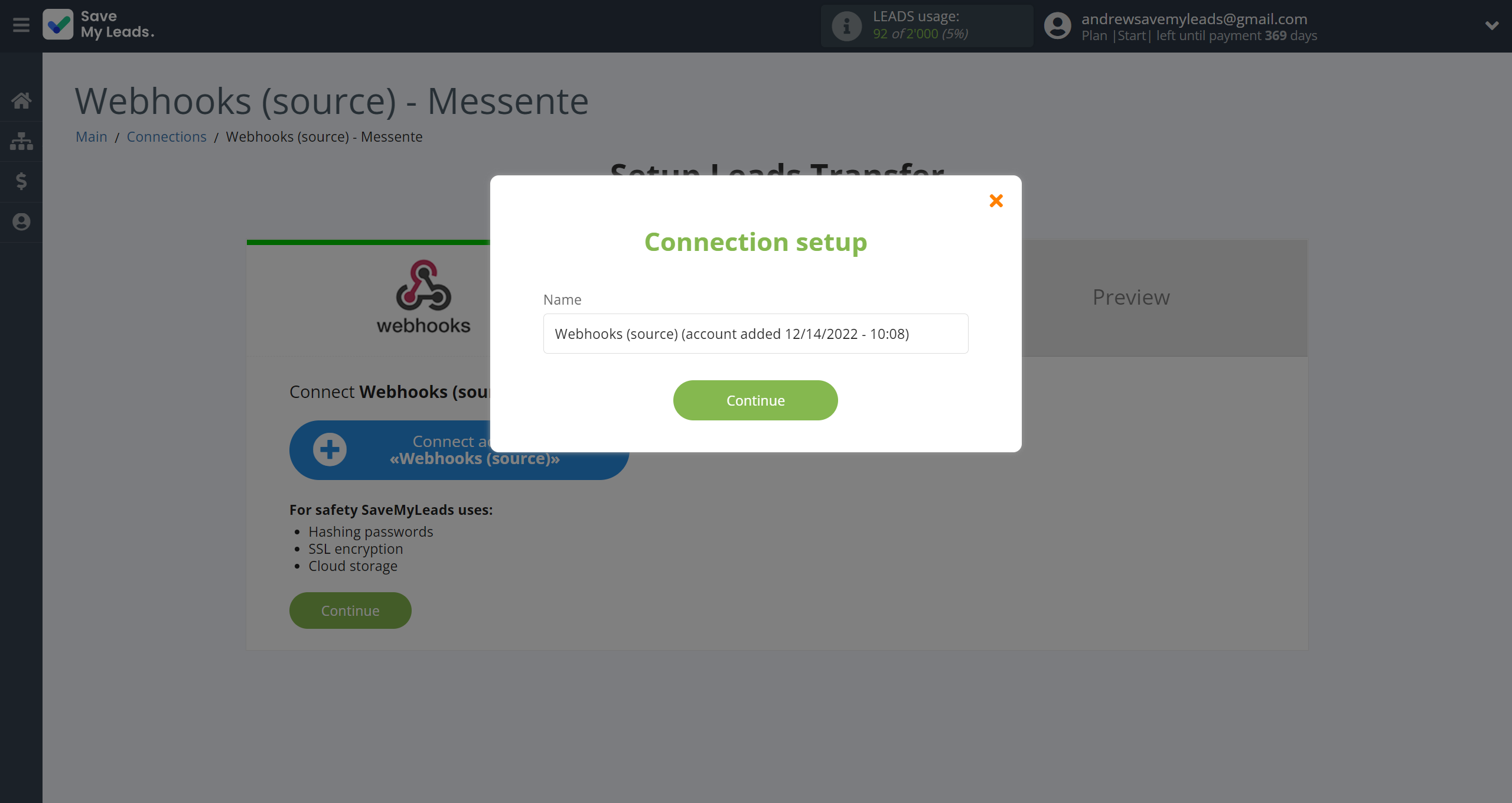 How to Connect Webhooks with Messente | Data Source account connection How to Connect Webhooks with Messente | Data Source account connection