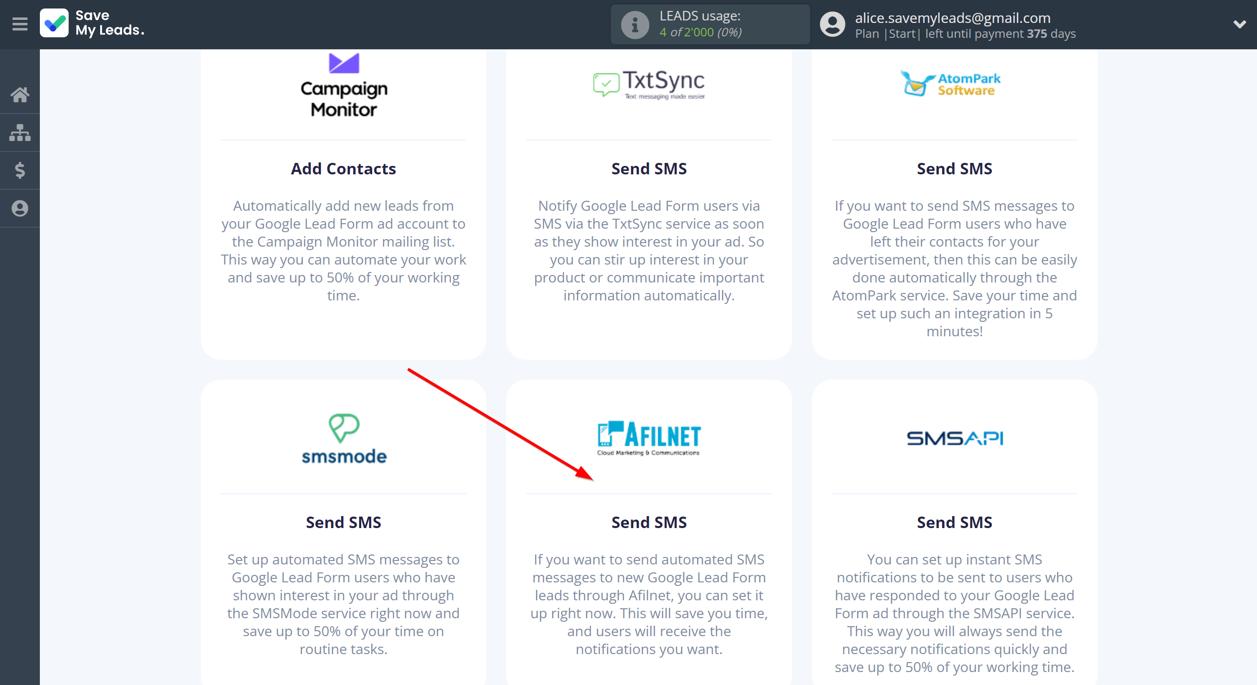 How to Connect Google Lead Form with Afilnet | Data Destination system selection How to Connect Google Lead Form with Afilnet | Data Destination system selection