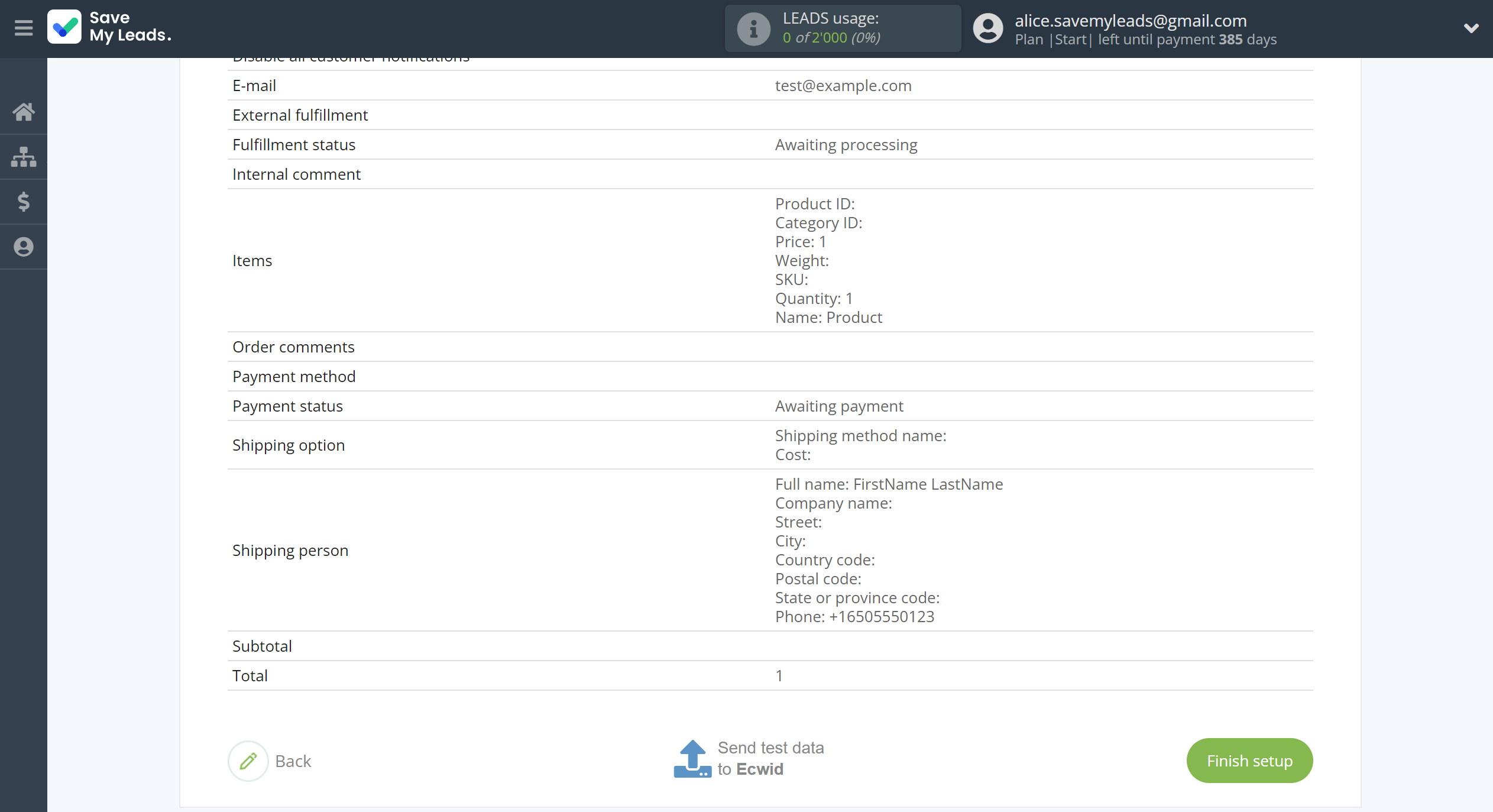 How to Connect Google Lead Form with Ecwid Create Order | Test data How to Connect Google Lead Form with Ecwid Create Order | Test data