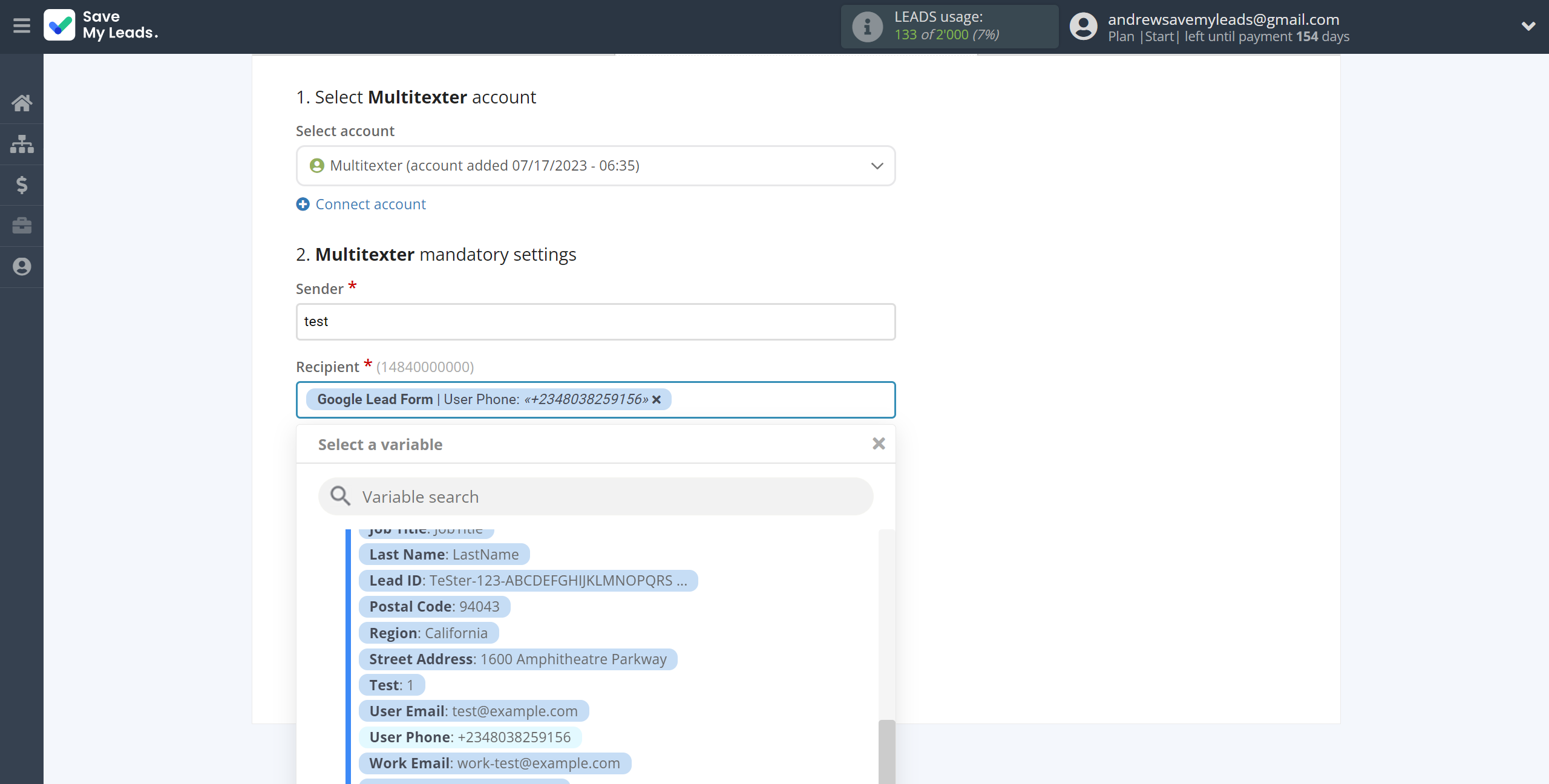 How to Connect Google Lead Form with Multitexter | Assigning fields How to Connect Google Lead Form with Multitexter | Assigning fields