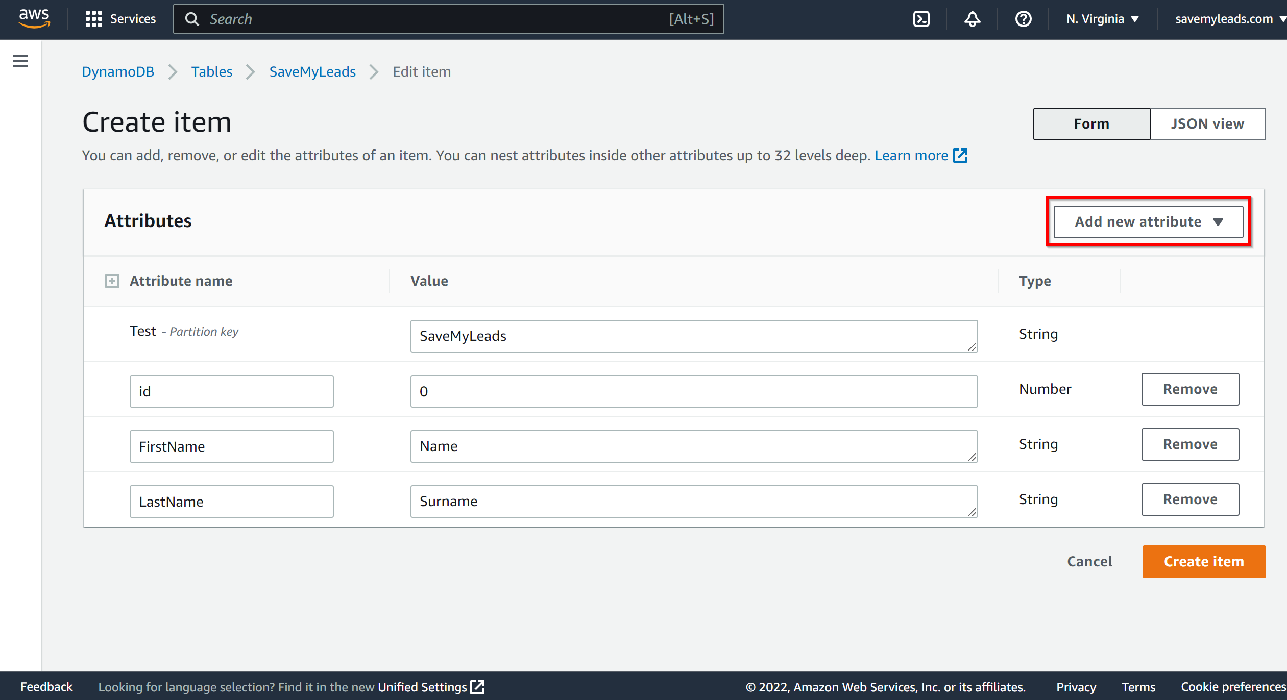 How to Connect Google Lead Form with Amazon DynamoDB | Creating table How to Connect Google Lead Form with Amazon DynamoDB | Creating table