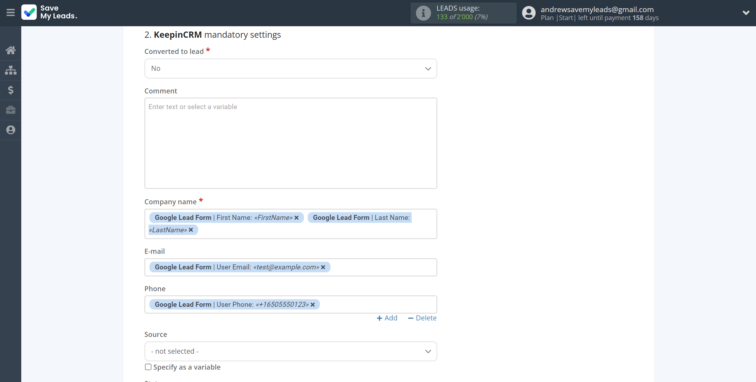 How to Connect Google Lead Form with KeepinCRM Create/update Client/Lead | Assigning fields How to Connect Google Lead Form with KeepinCRM Create/update Client/Lead | Assigning fields