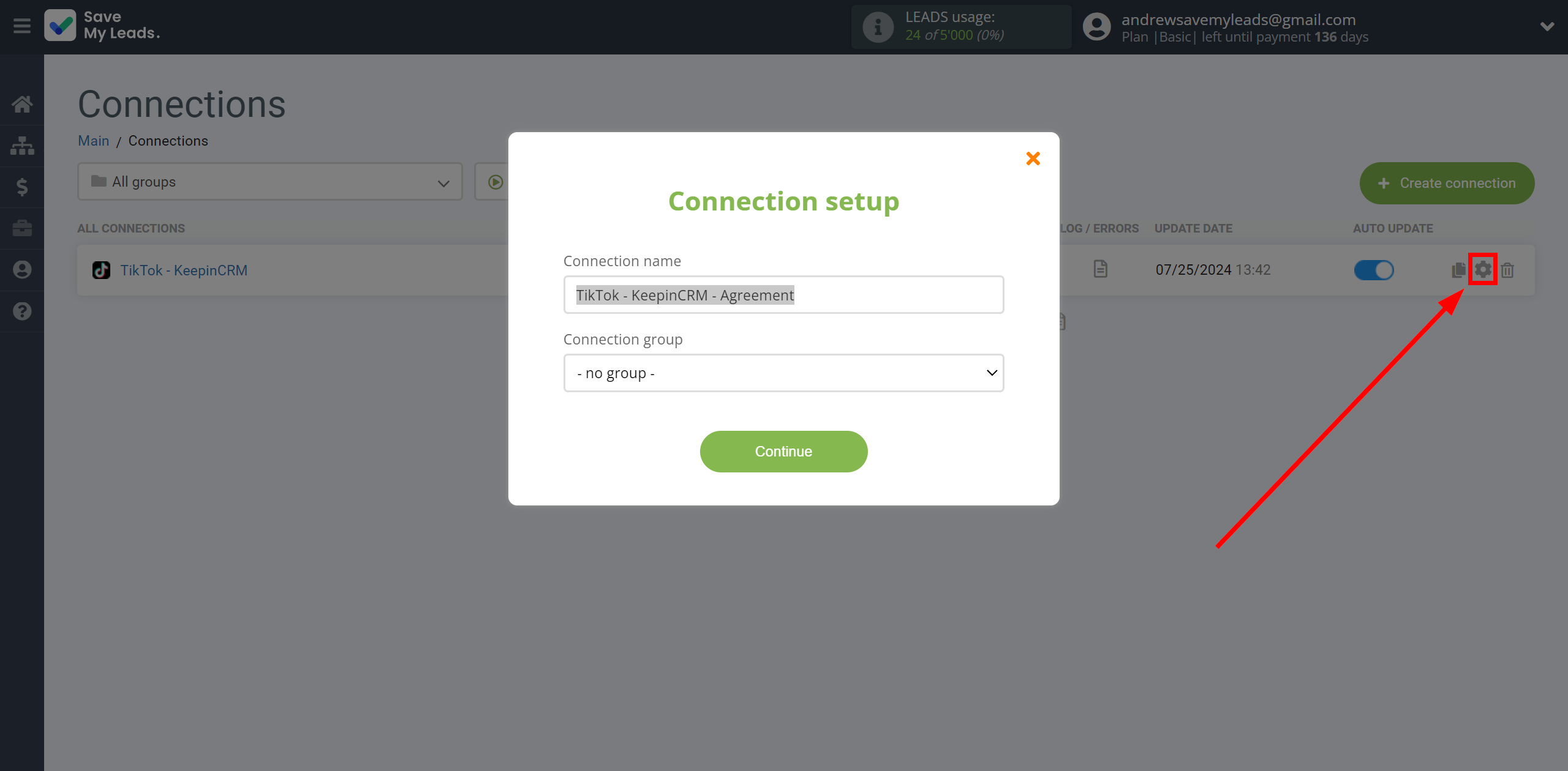 How to Connect TikTok with KeepinCRM Create Agreement | Name and group connection How to Connect TikTok with KeepinCRM Create Agreement | Name and group connection