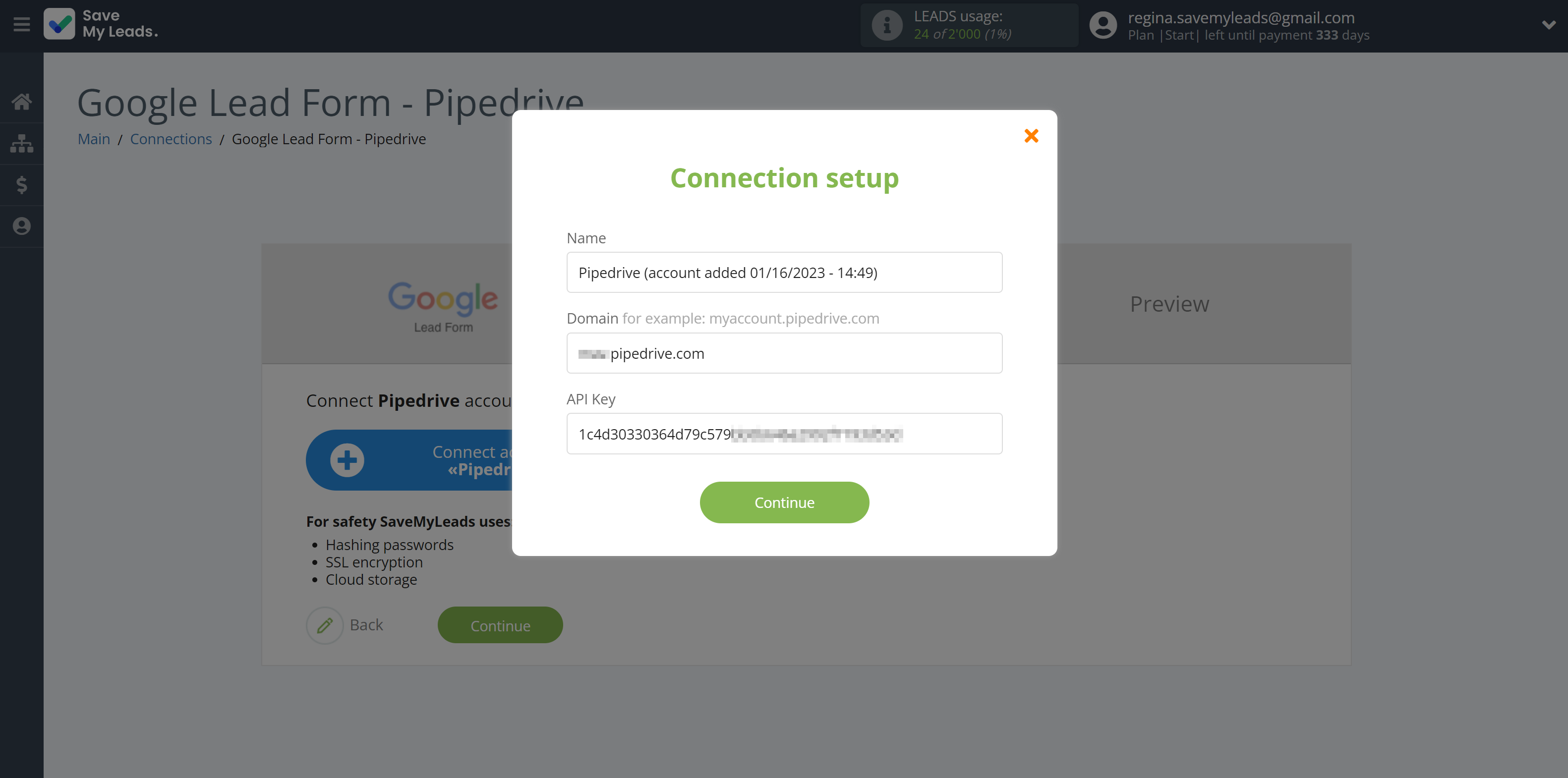 How to Connect Google Lead Form with Pipedrive Create Lead | Data Destination account connection How to Connect Google Lead Form with Pipedrive Create Lead | Data Destination account connection