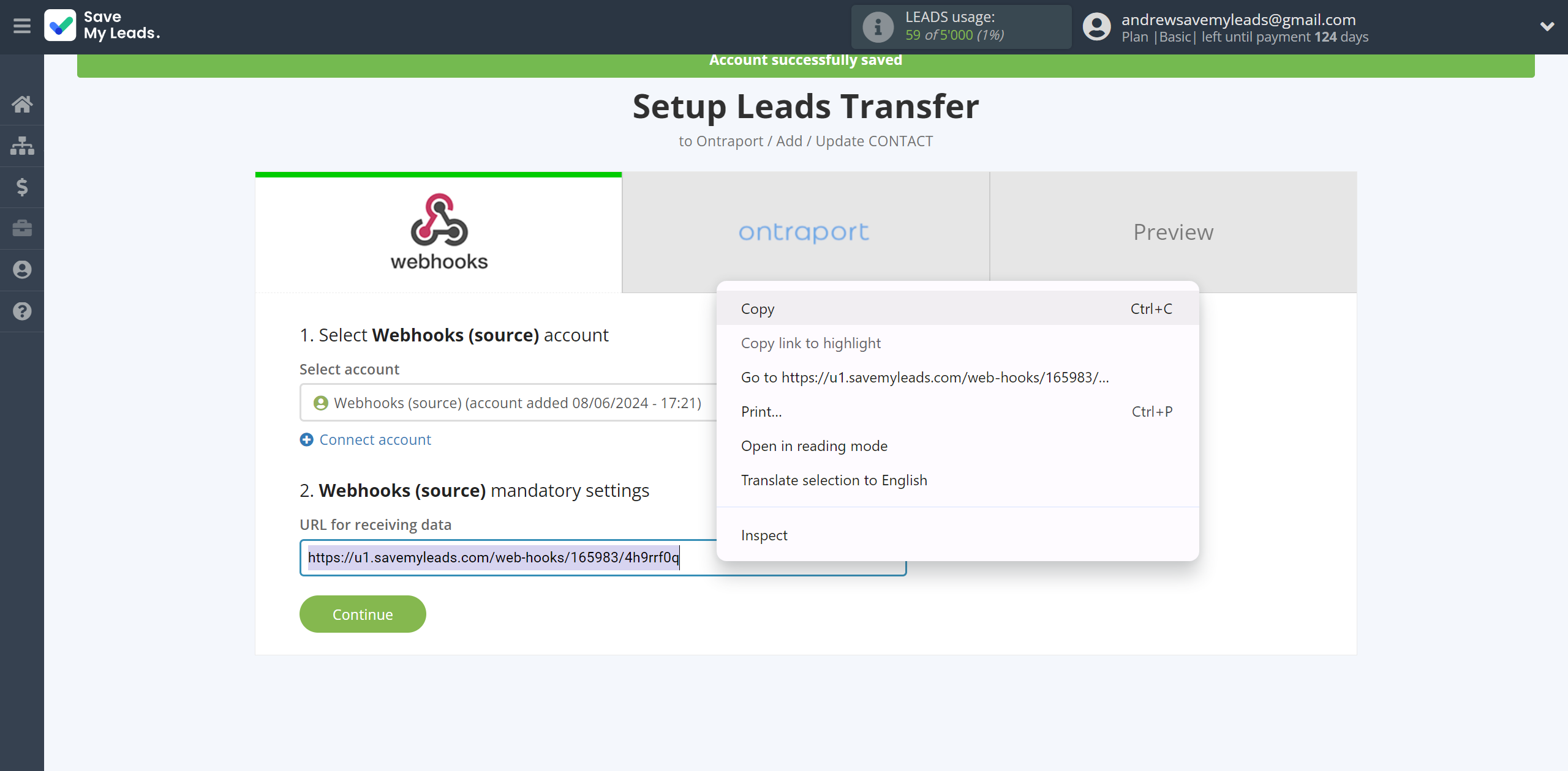 How to Connect Webhooks with Ontraport | Data Source account connection How to Connect Webhooks with Ontraport | Data Source account connection