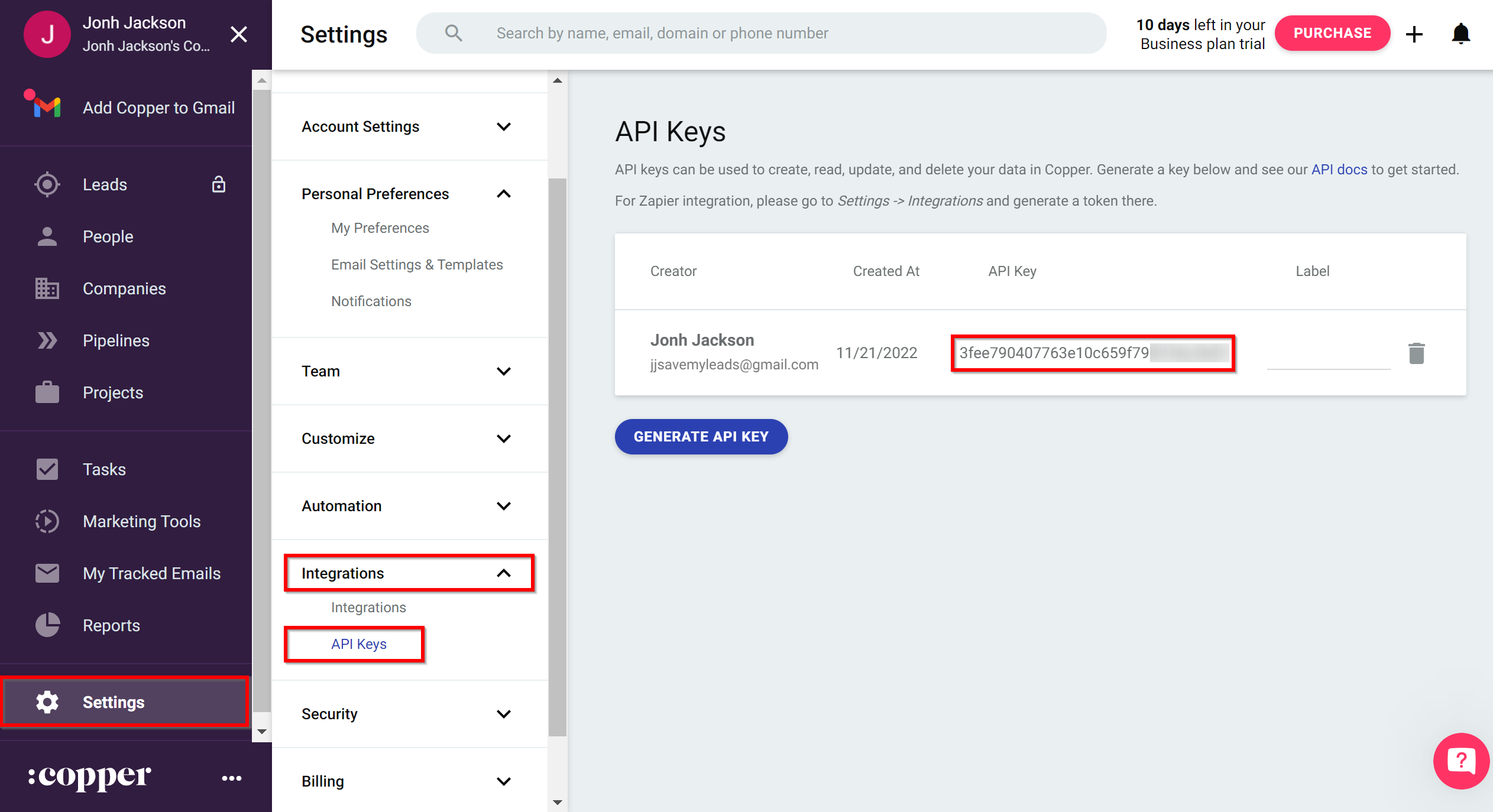 How to Connect Google Lead Form with Copper Create Contacts | Data Destination account connection How to Connect Google Lead Form with Copper Create Contacts | Data Destination account connection