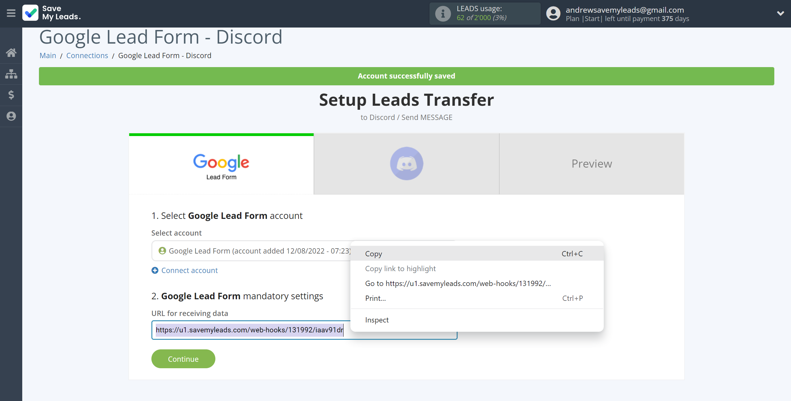 How to Connect Google Lead Form with Discord | Data Source account connection How to Connect Google Lead Form with Discord | Data Source account connection