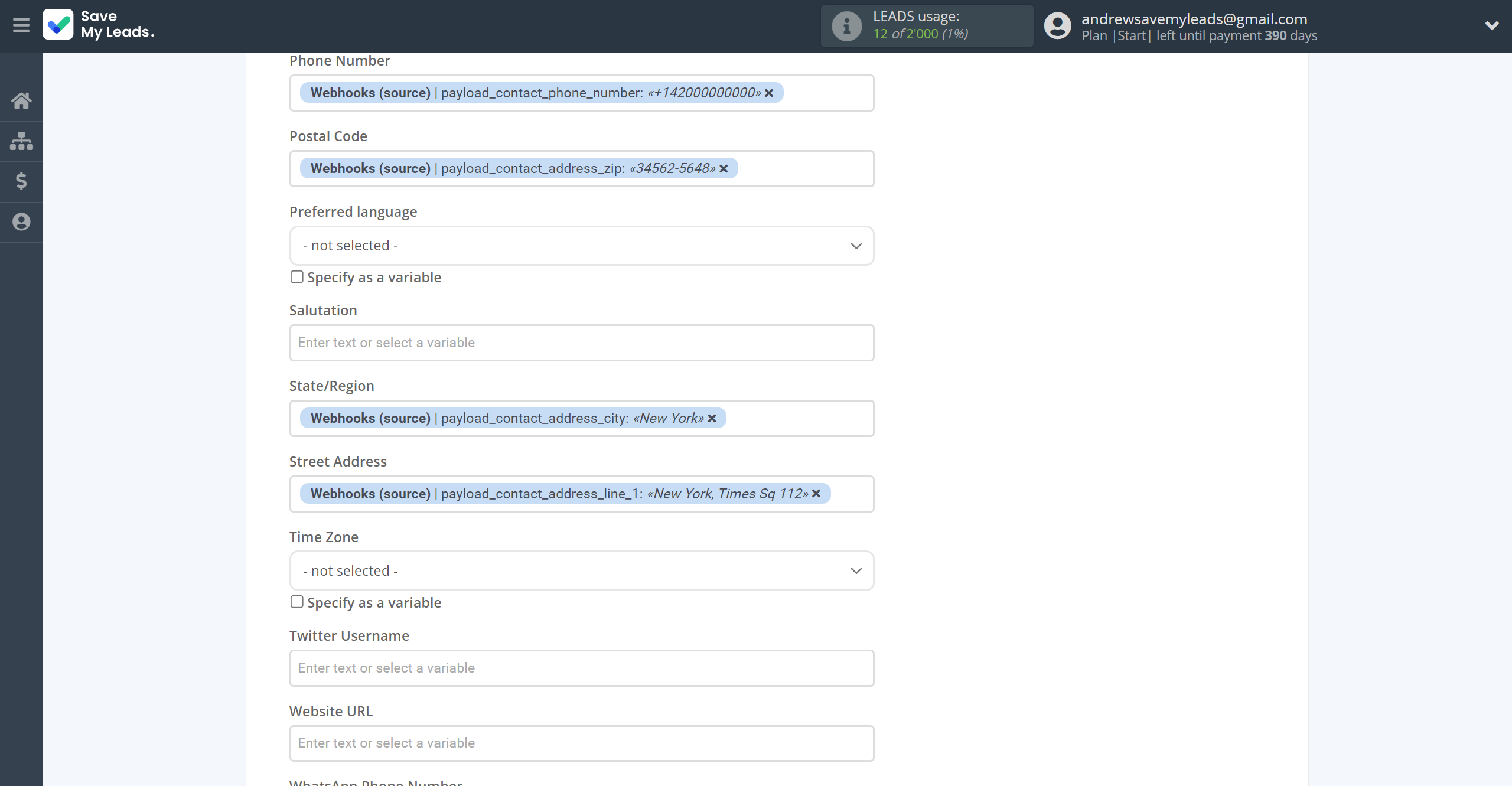 How to Connect Webhooks with HubSpot Create Contacts | Assigning fields How to Connect Webhooks with HubSpot Create Contacts | Assigning fields