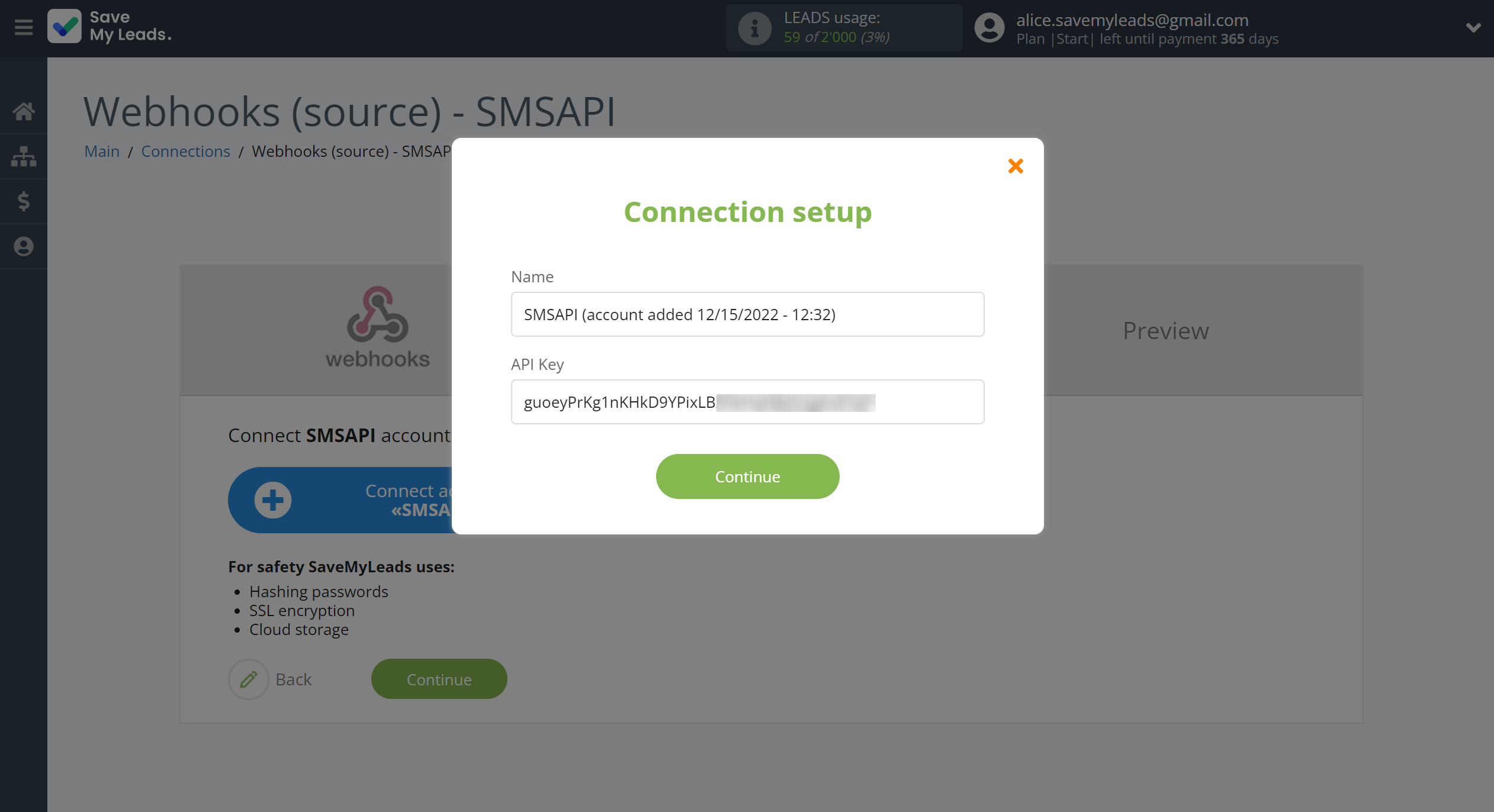 How to Connect Webhooks with SMSAPI | Data Destination account connection How to Connect Webhooks with SMSAPI | Data Destination account connection