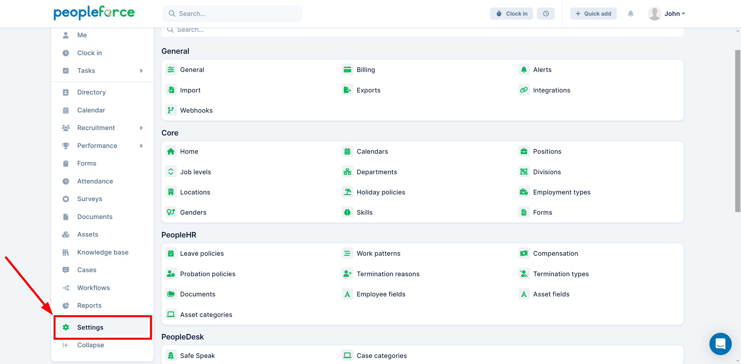 How to Connect Webhooks with PeopleForce Add Candidate | Go to settings How to Connect Webhooks with PeopleForce Add Candidate | Go to settings
