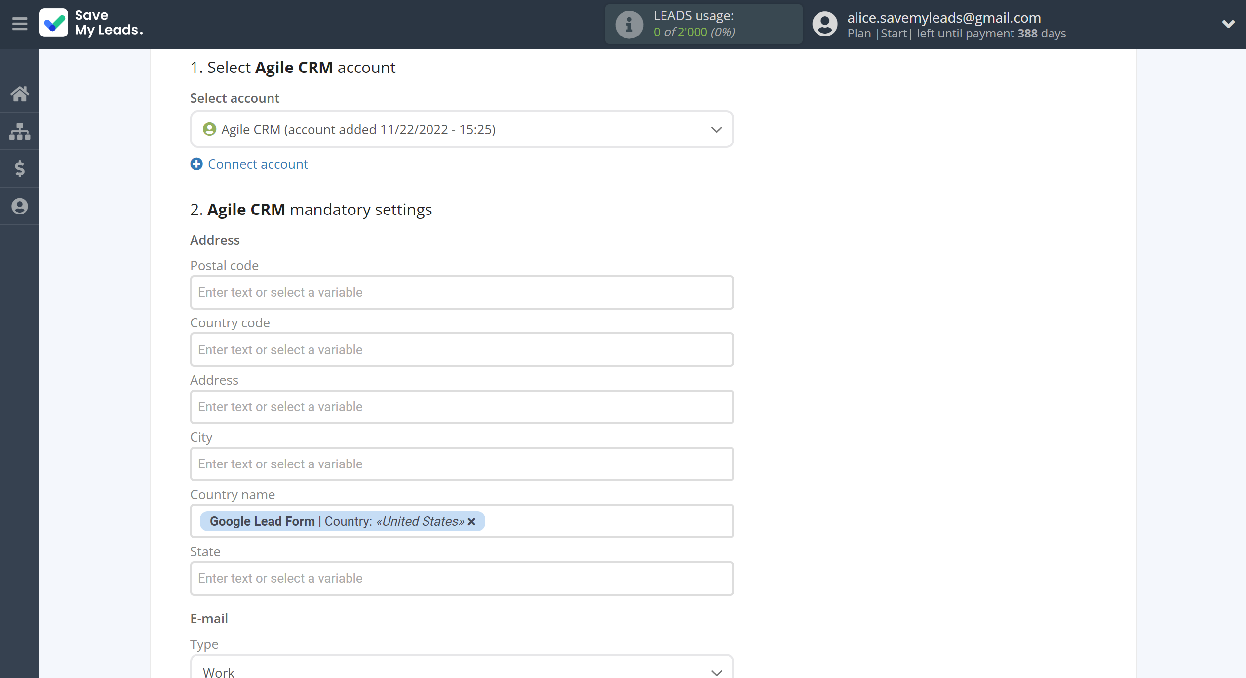 How to Connect Google Lead Form with AgileCRM Create Contacts | Assigning fields How to Connect Google Lead Form with AgileCRM Create Contacts | Assigning fields