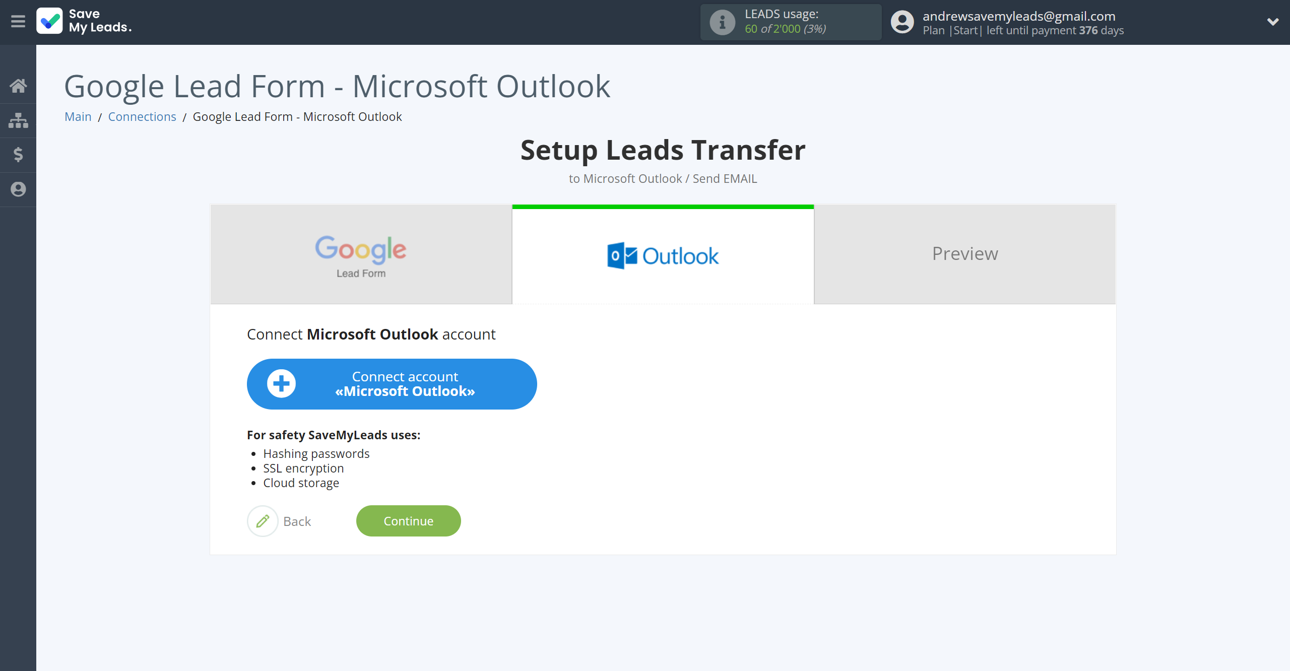 How to Connect Google Lead Form with Microsoft Outlook | Data Destination account connection How to Connect Google Lead Form with Microsoft Outlook | Data Destination account connection