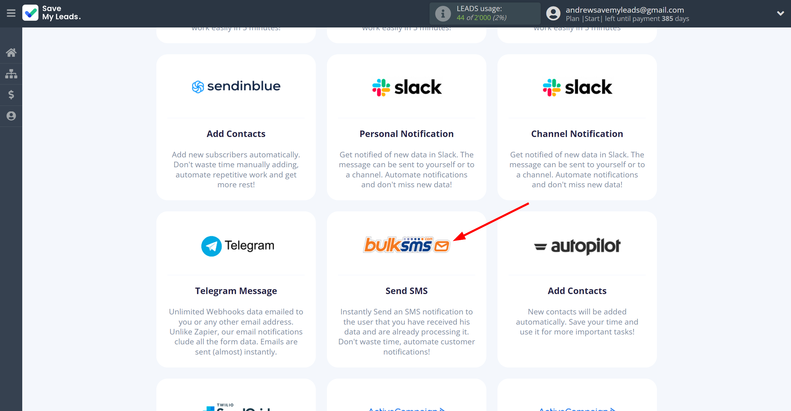 How to Connect Webhooks with BulkSMS | Data Destination system selection How to Connect Webhooks with BulkSMS | Data Destination system selection
