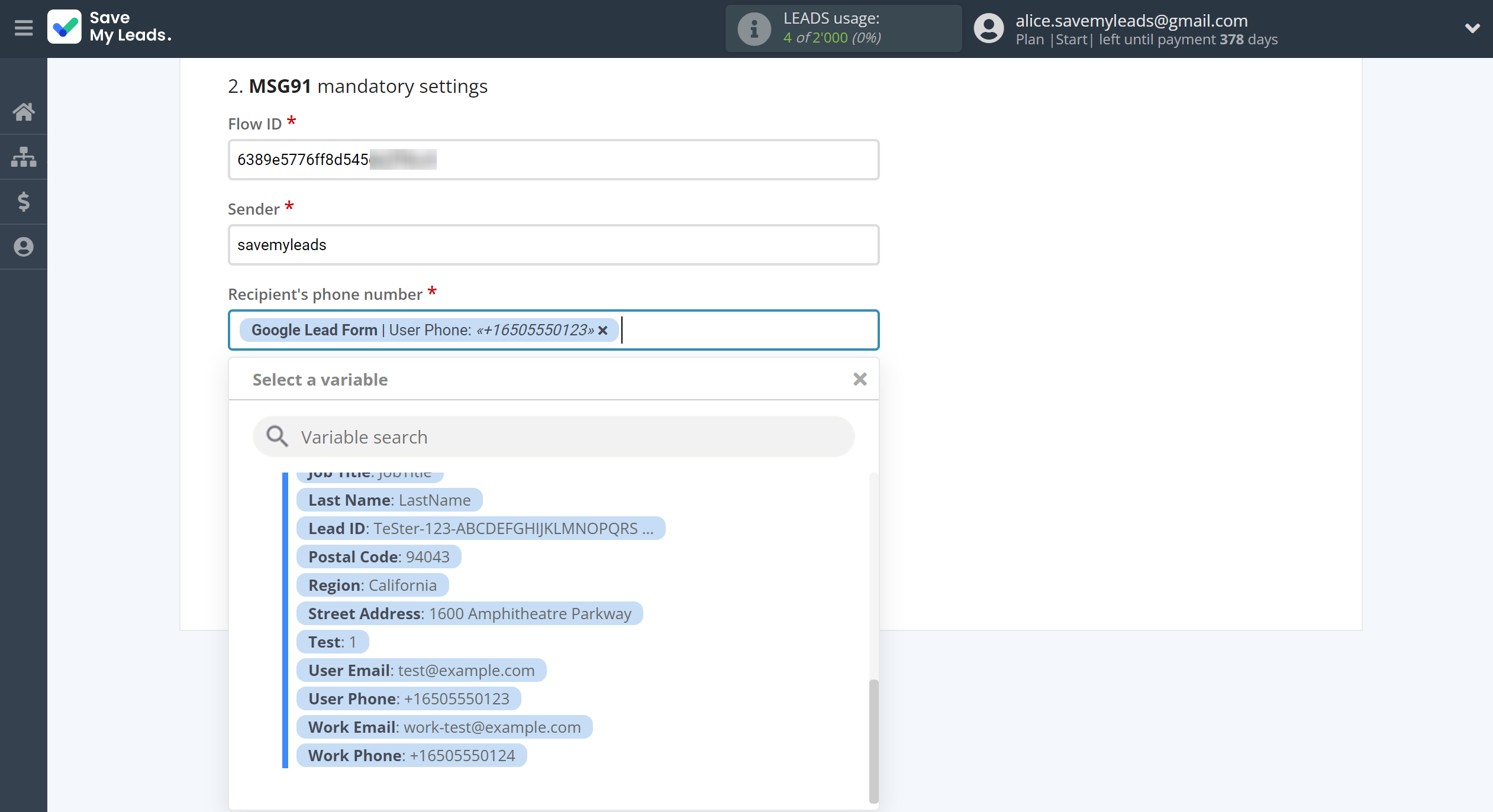 How to Connect Google Lead Form with MSG91 Send SMS | Assigning fields How to Connect Google Lead Form with MSG91 Send SMS | Assigning fields