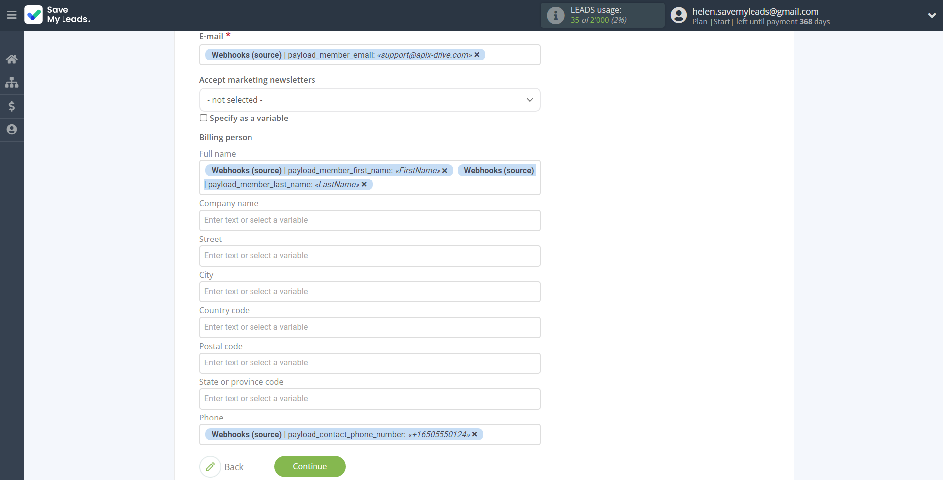 How to Connect Webhooks with Ecwid Create Customers | Assigning fields How to Connect Webhooks with Ecwid Create Customers | Assigning fields