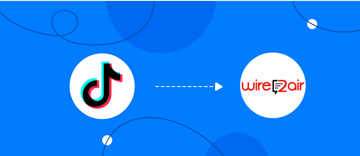 How to Connect TikTok with Wire2Air How to Connect TikTok with Wire2Air