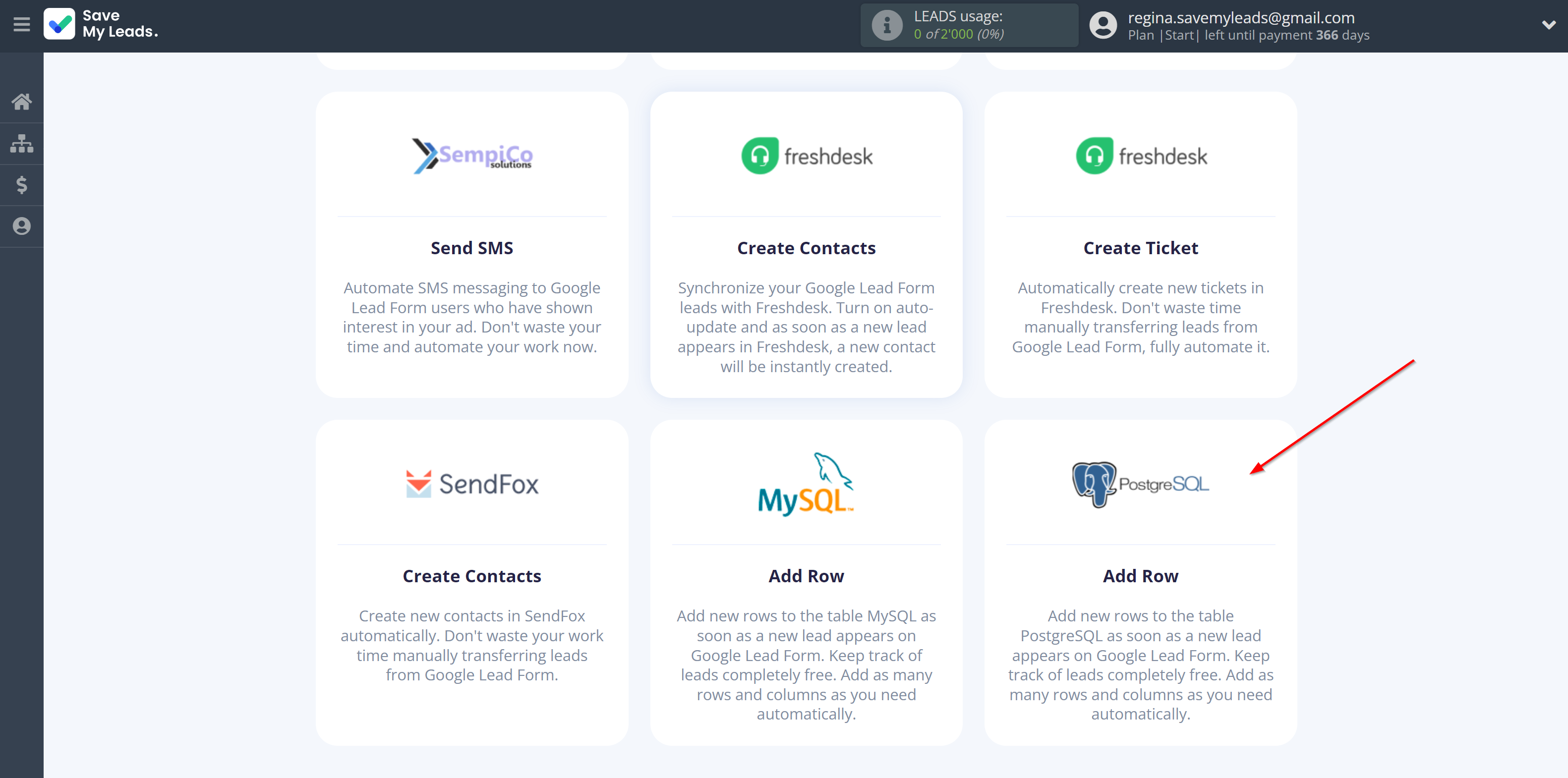 How to Connect Google Lead Form with PostgreSQL | Data Destination system selection How to Connect Google Lead Form with PostgreSQL | Data Destination system selection