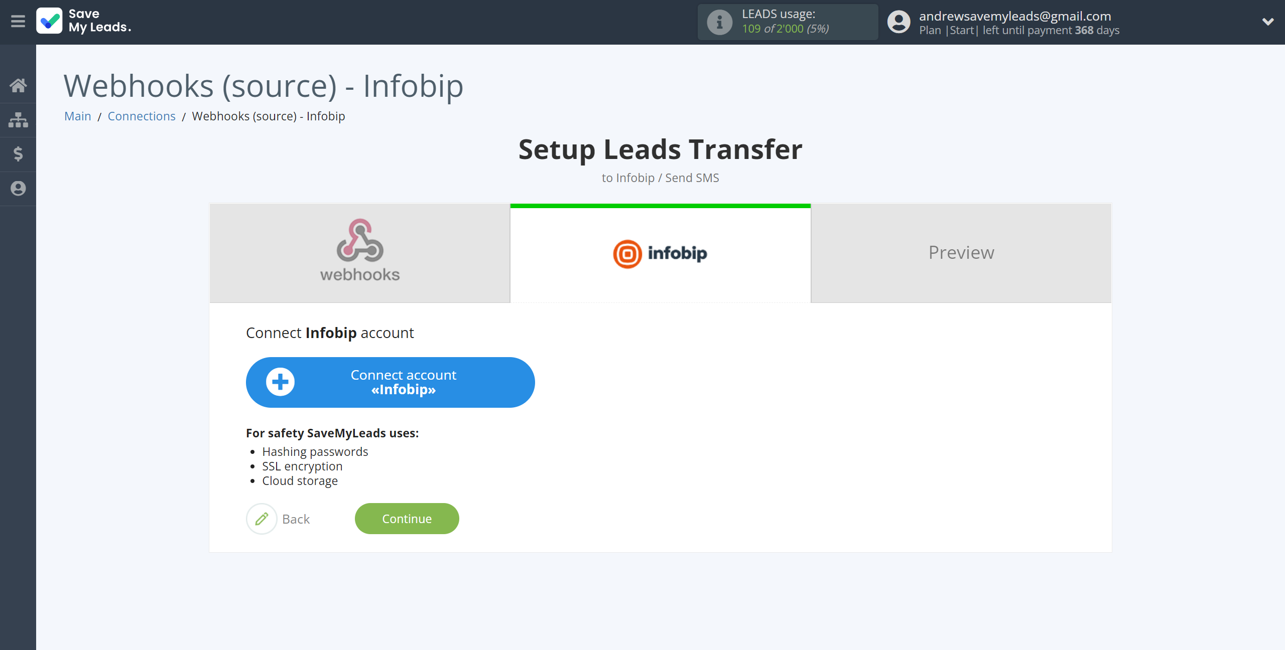 How to Connect Webhooks with Infobip | Data Destination account connection How to Connect Webhooks with Infobip | Data Destination account connection
