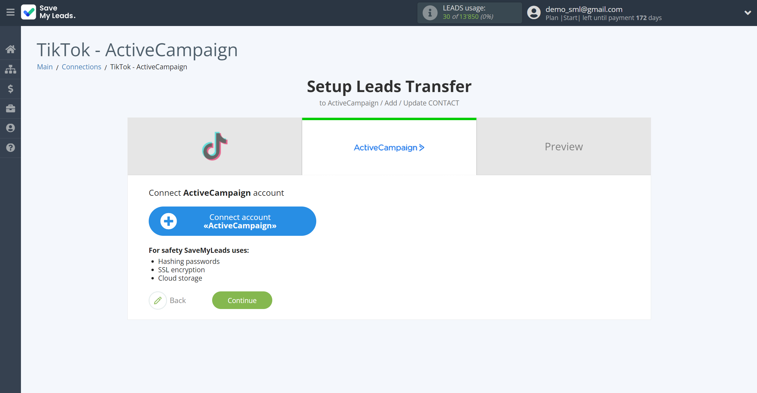 How to Connect TikTok with ActiveCampaign Create Contacts | Data Destination account connection How to Connect TikTok with ActiveCampaign Create Contacts | Data Destination account connection