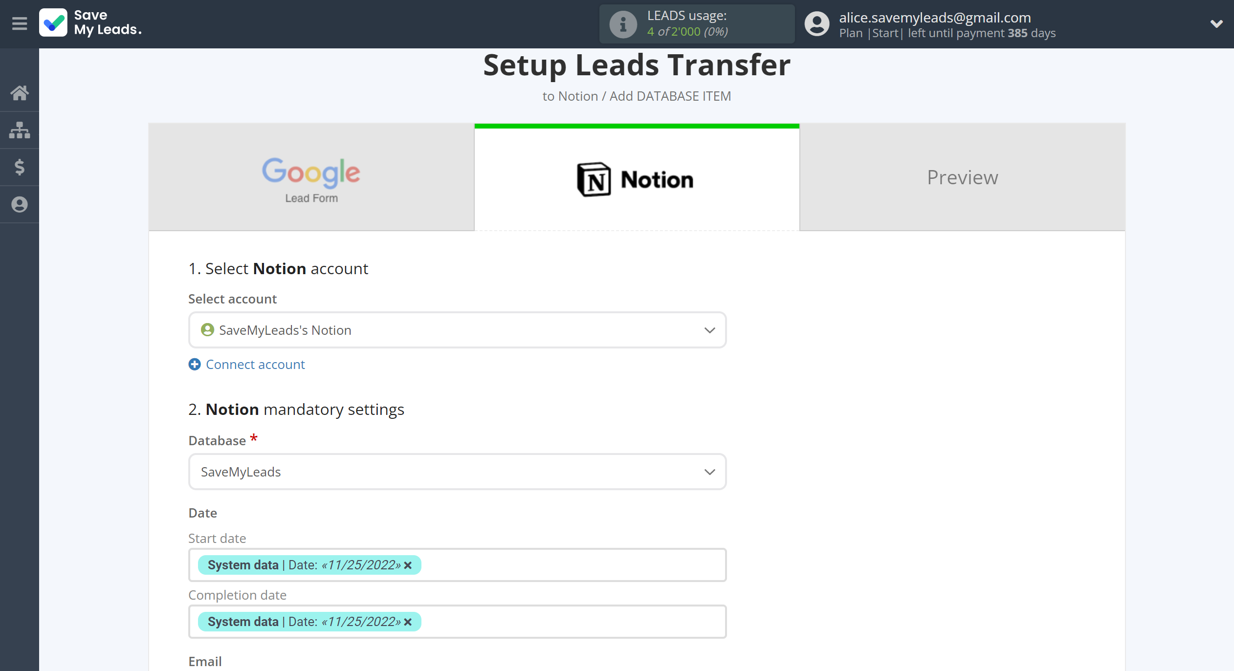 How to Connect Google Lead Form with Notion | Assigning fields How to Connect Google Lead Form with Notion | Assigning fields