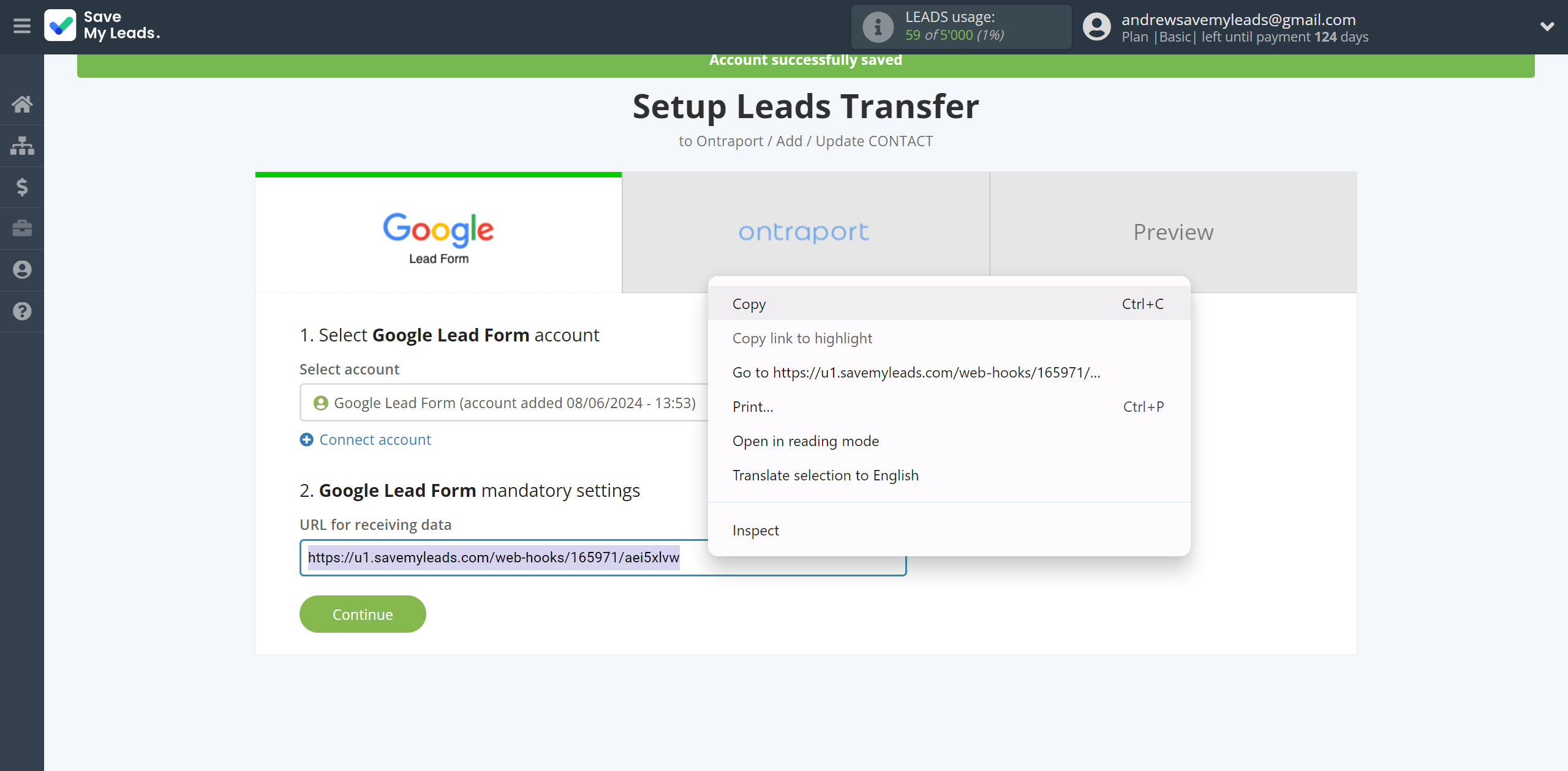 How to Connect Google Lead Form with Ontraport | Data Source account connection How to Connect Google Lead Form with Ontraport | Data Source account connection