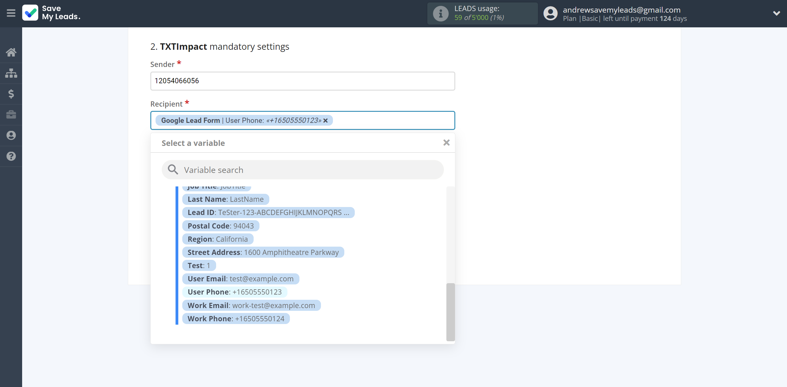 How to Connect Google Lead Form with TXTImpact | Assigning fields How to Connect Google Lead Form with TXTImpact | Assigning fields