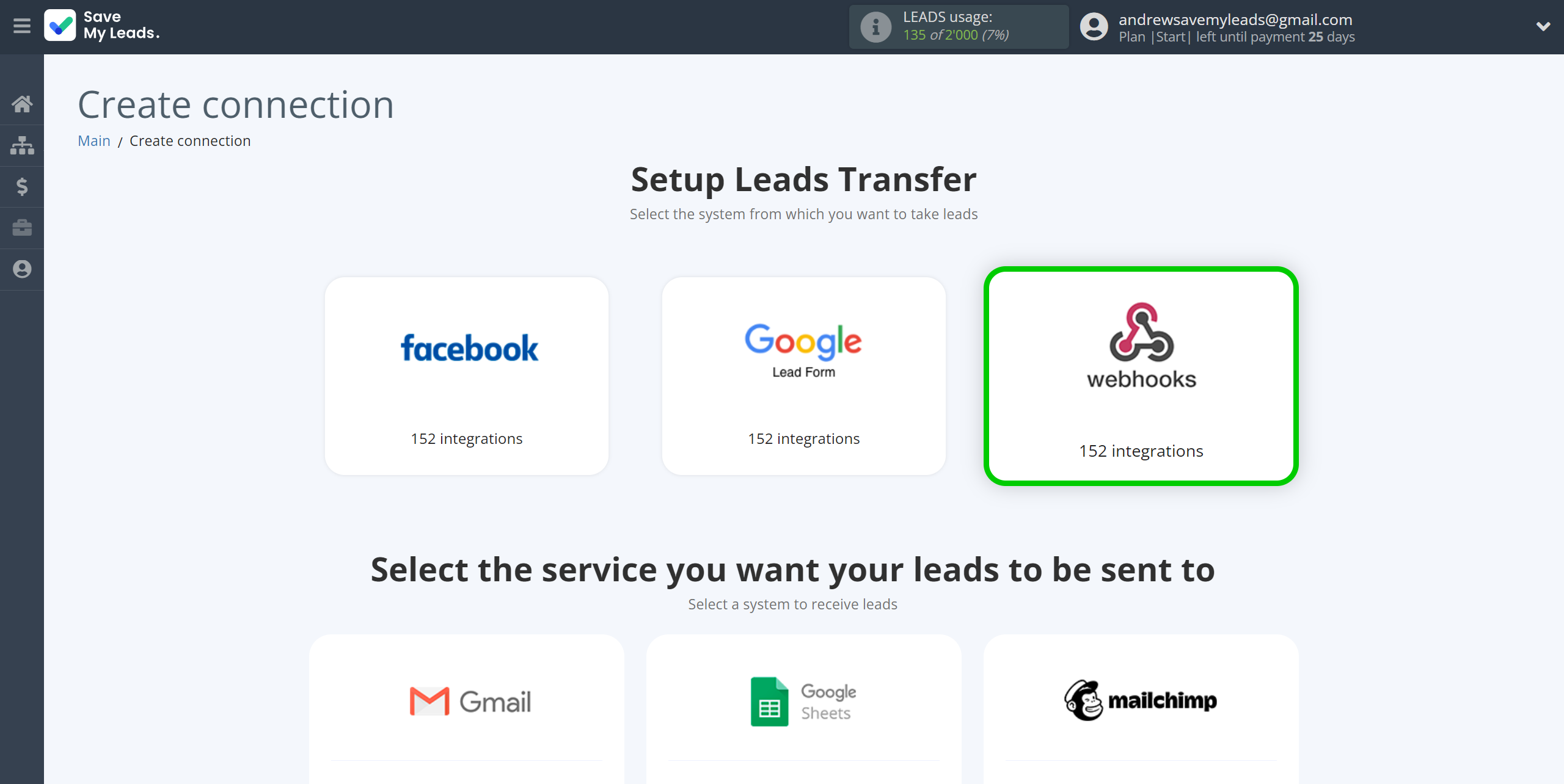 How to Connect Webhooks with MailerSend Send Email | Data Source system selection How to Connect Webhooks with MailerSend Send Email | Data Source system selection