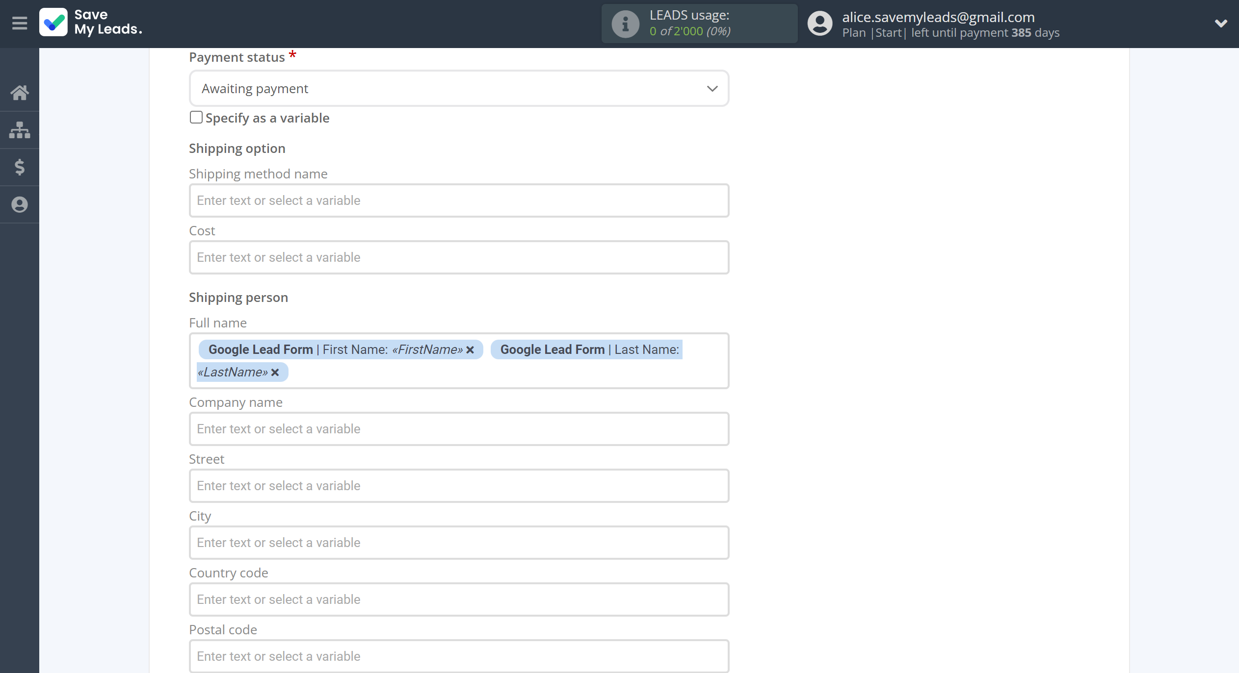 How to Connect Google Lead Form with Ecwid Create Order | Assigning fields How to Connect Google Lead Form with Ecwid Create Order | Assigning fields