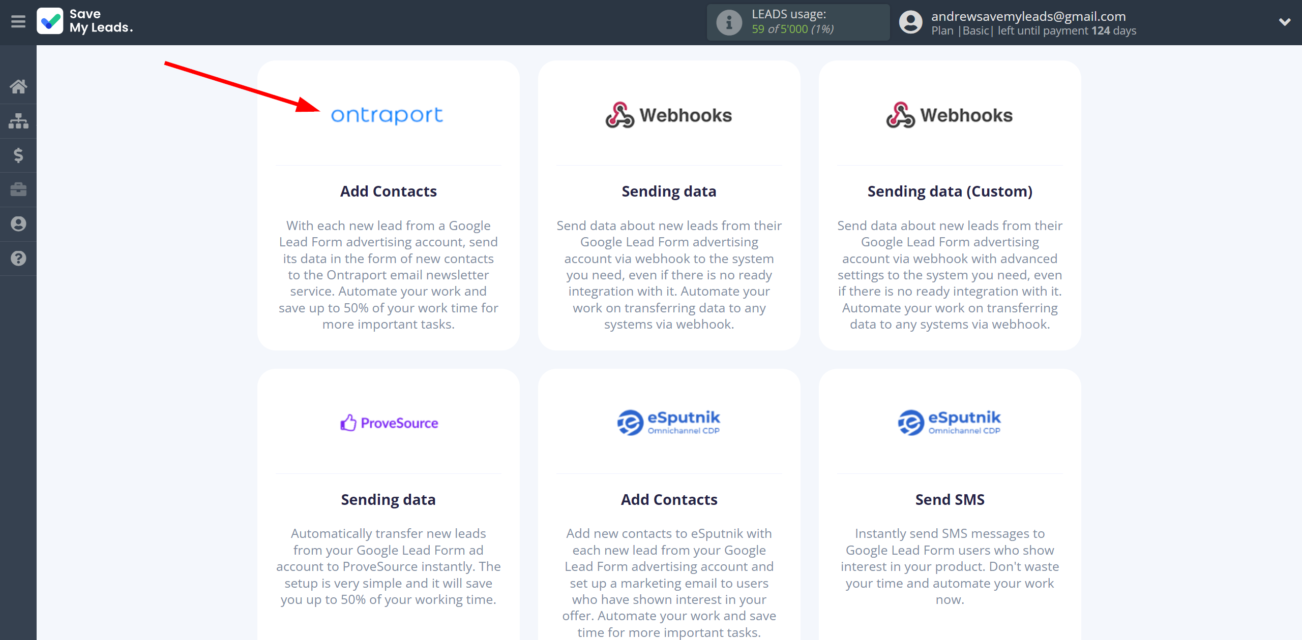 How to Connect Google Lead Form with Ontraport | Data Destination system selection How to Connect Google Lead Form with Ontraport | Data Destination system selection